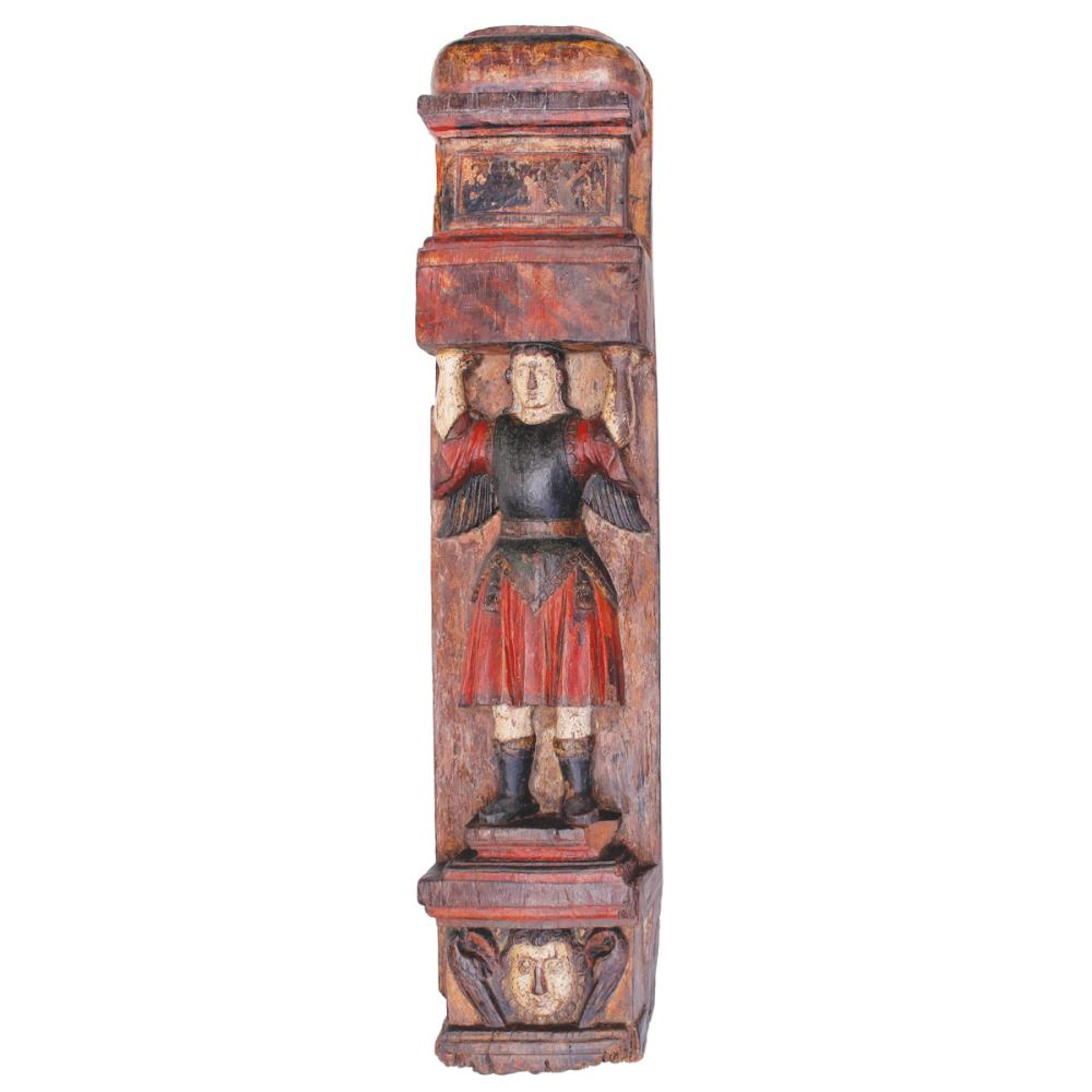 Altar Detail, Possibly a Corbel, Feat. An Angel Caryatid