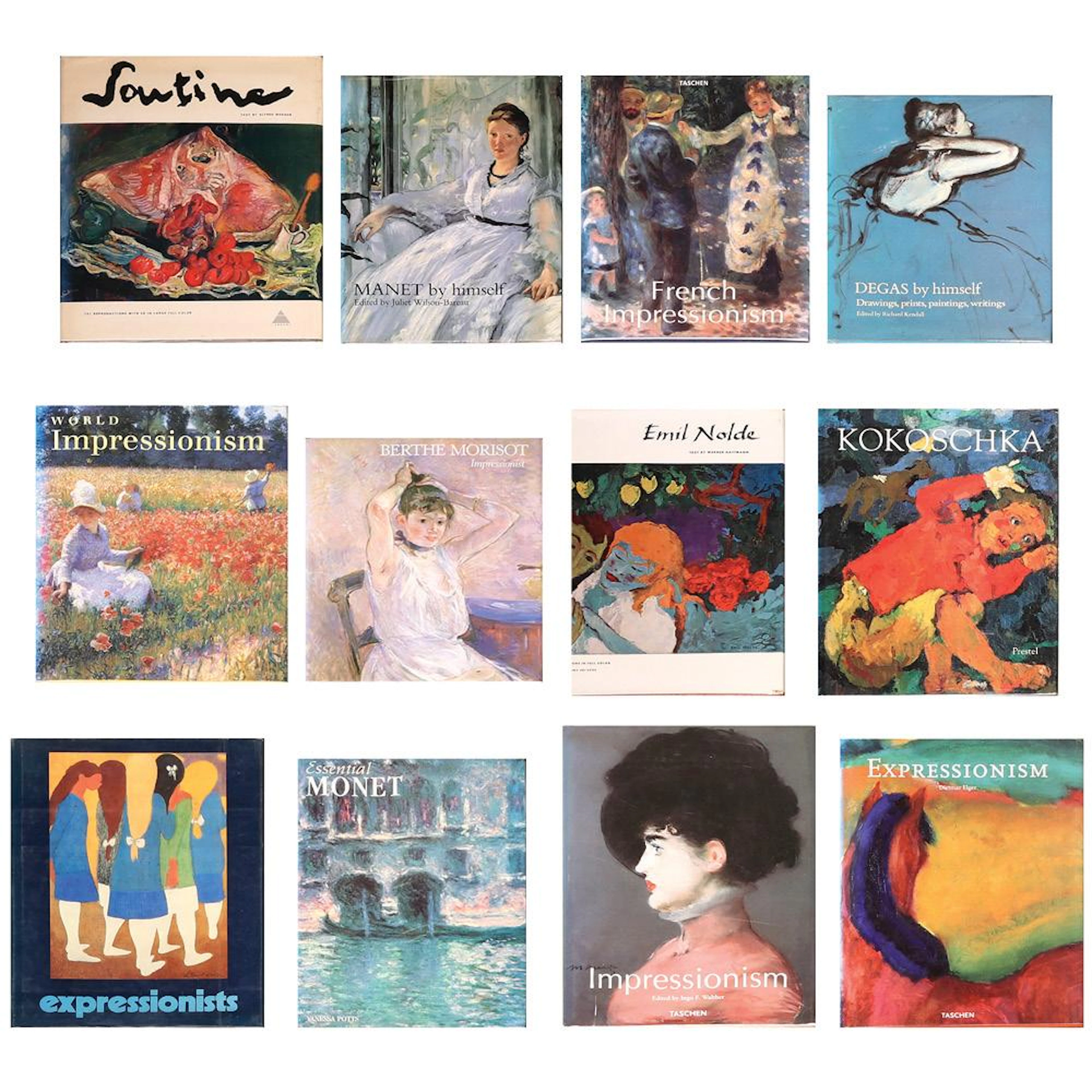 12 Books on Impressionism and Expressionism