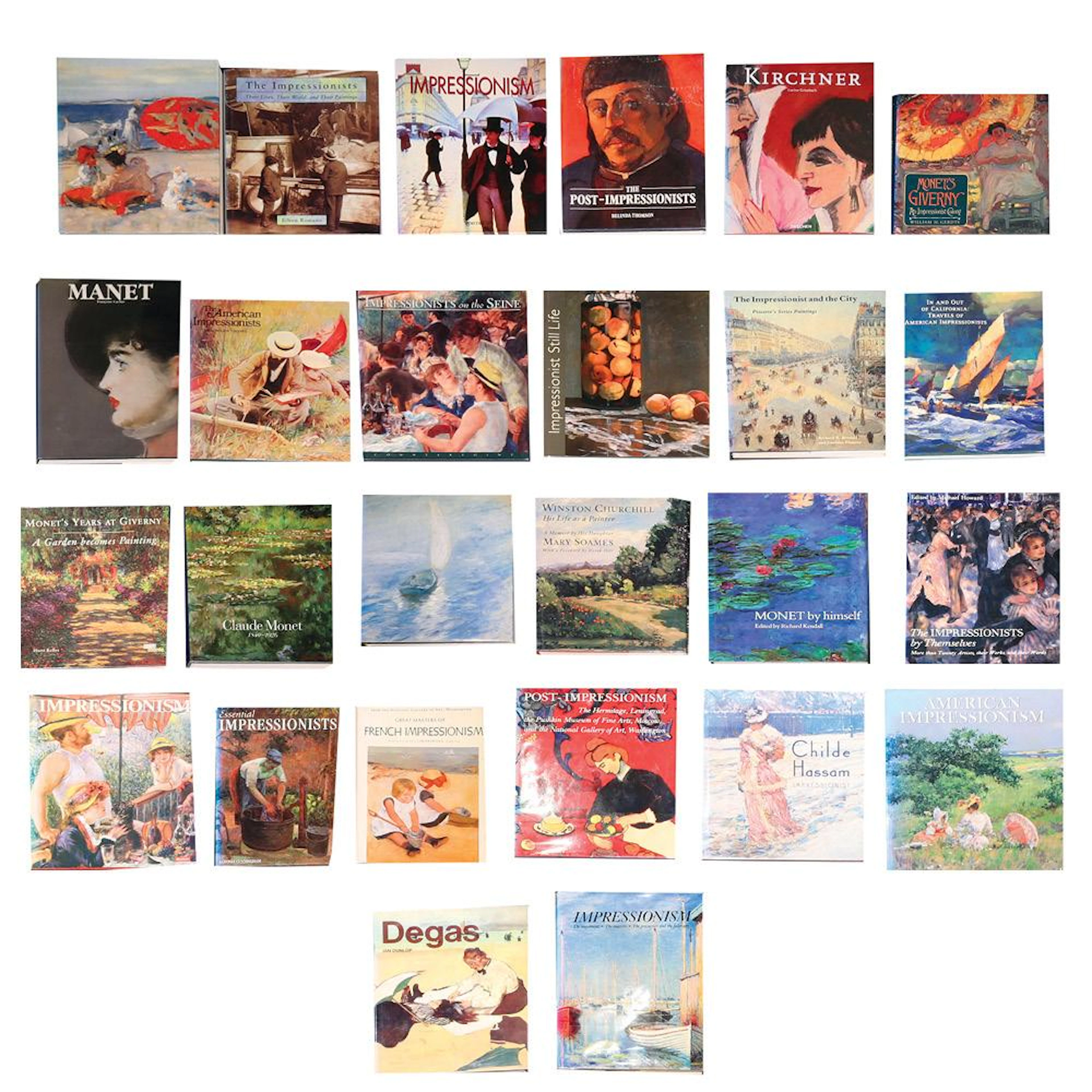 26 Books on Impressionism