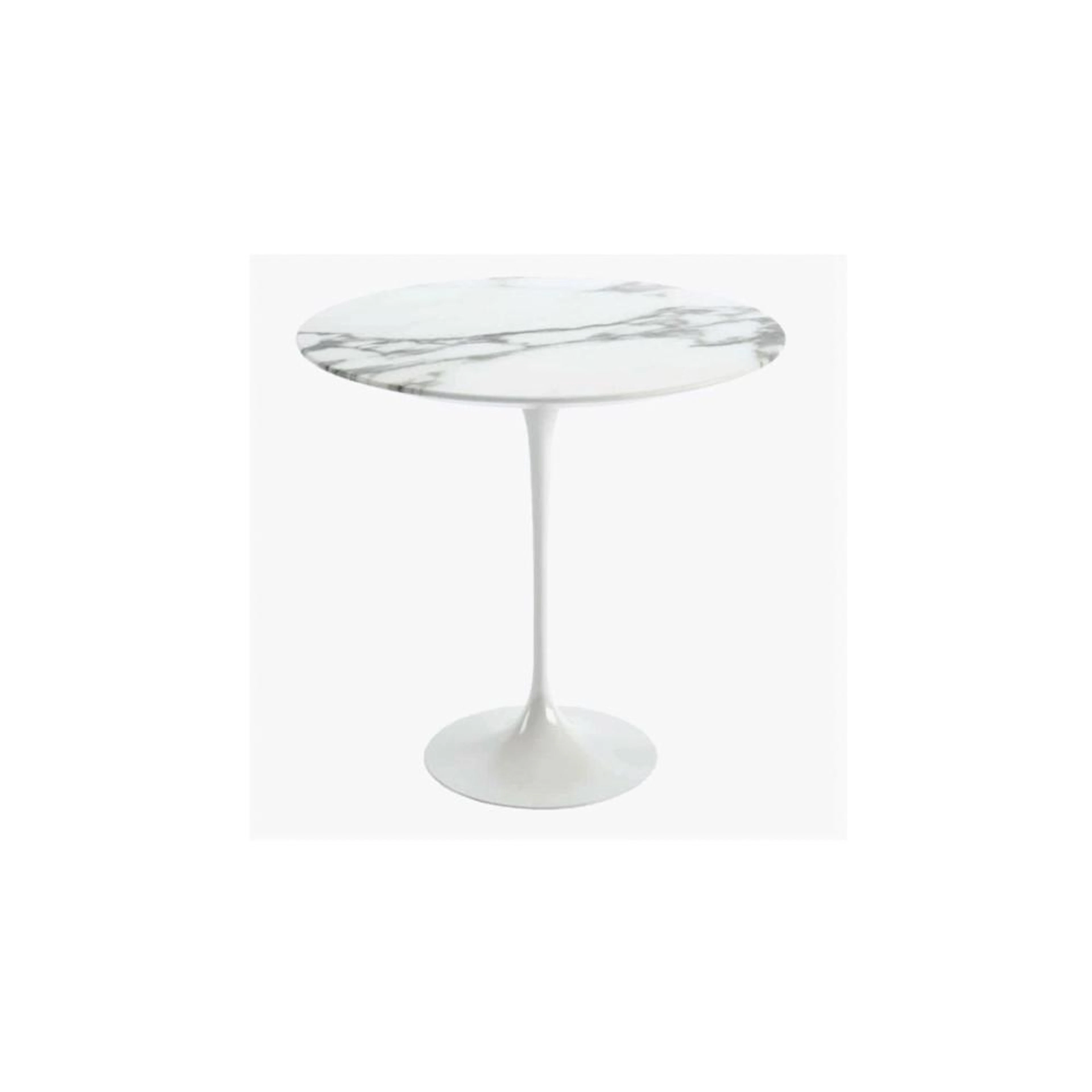 Vintage Tulip Side Table Marble Top Design : Eero...