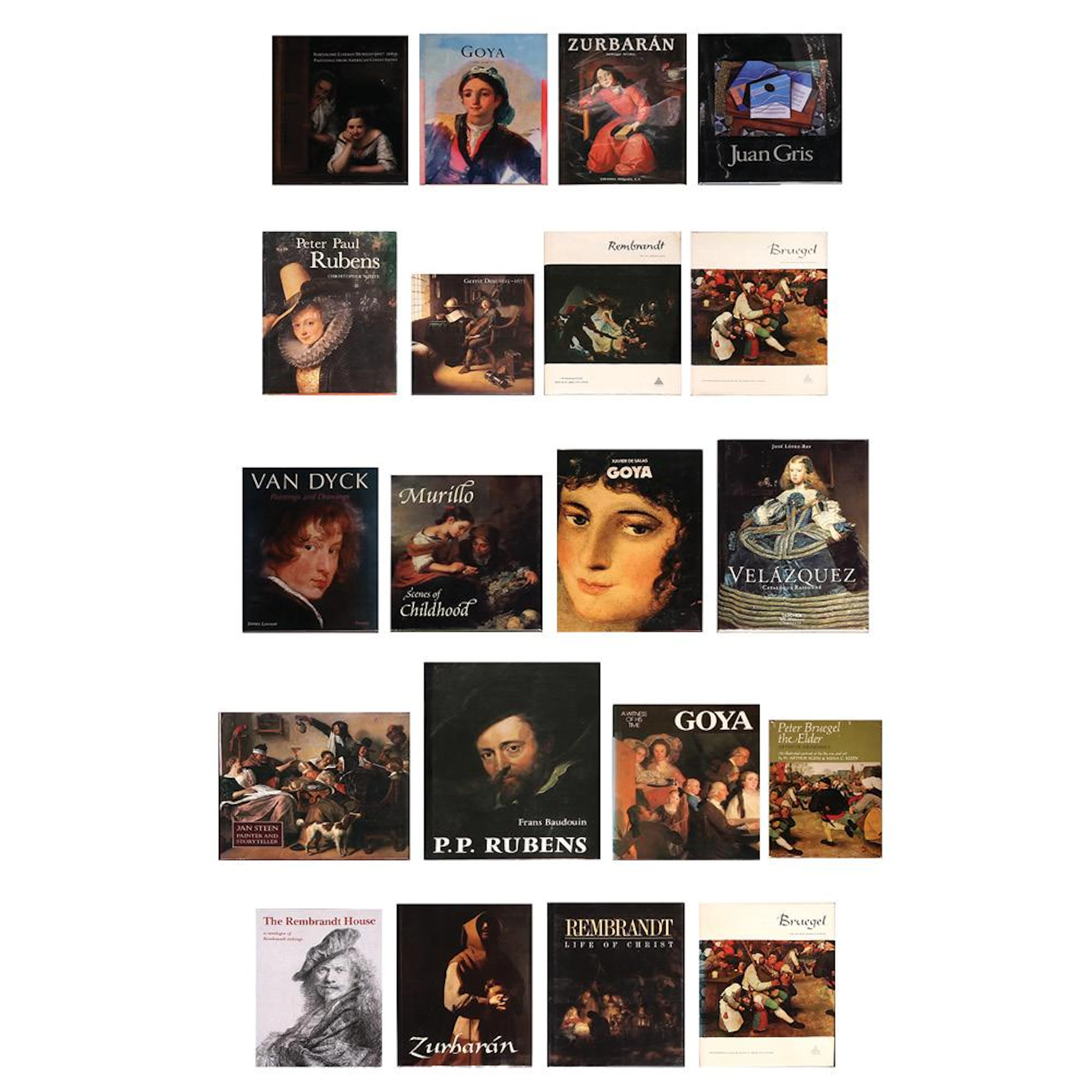20 Books on Dutch, Flemish, and Spanish Art