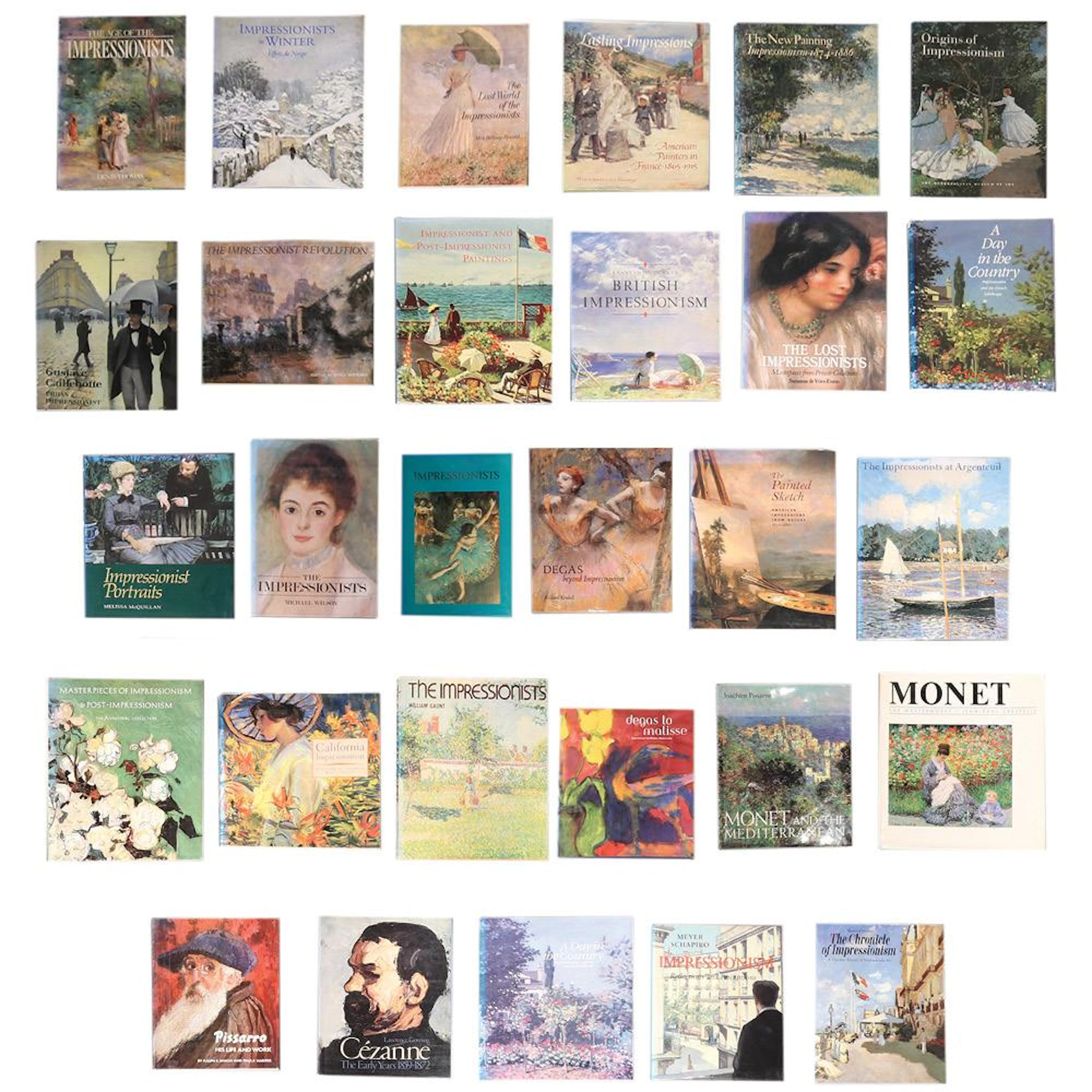 29 Books on Impressionism