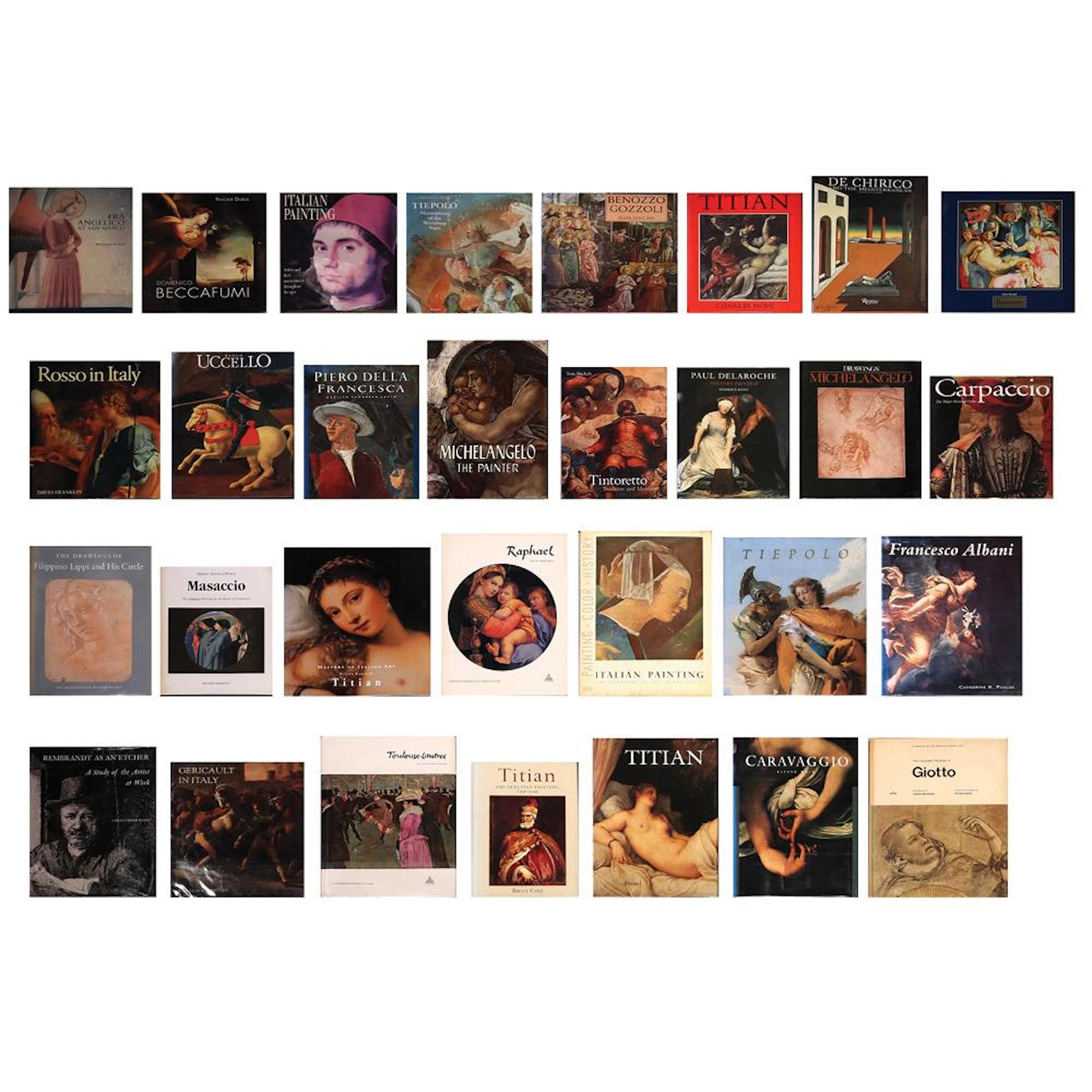 30 Books on Italian Art