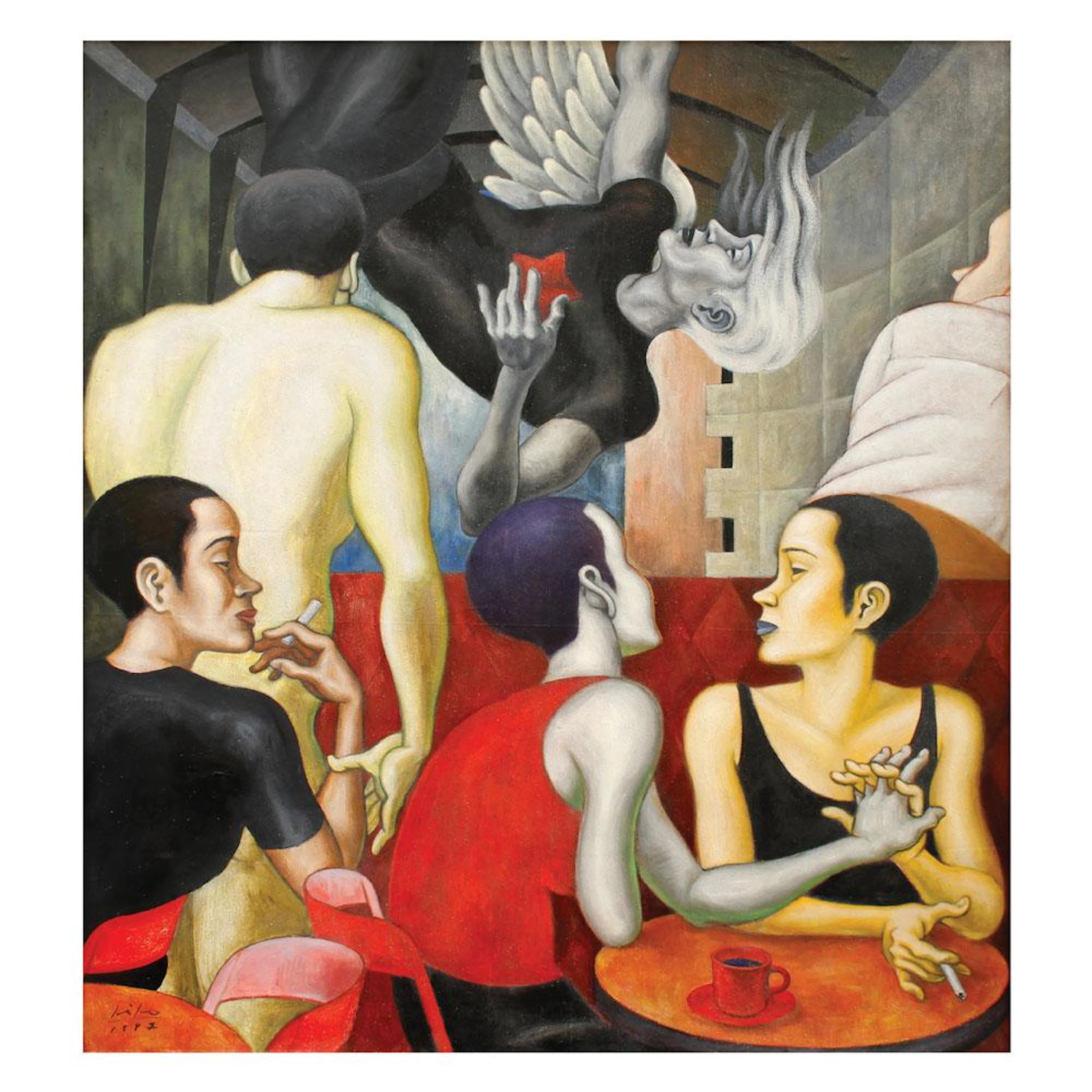 Kiko Escora (b. 1970) - Spectacle for the Ladies