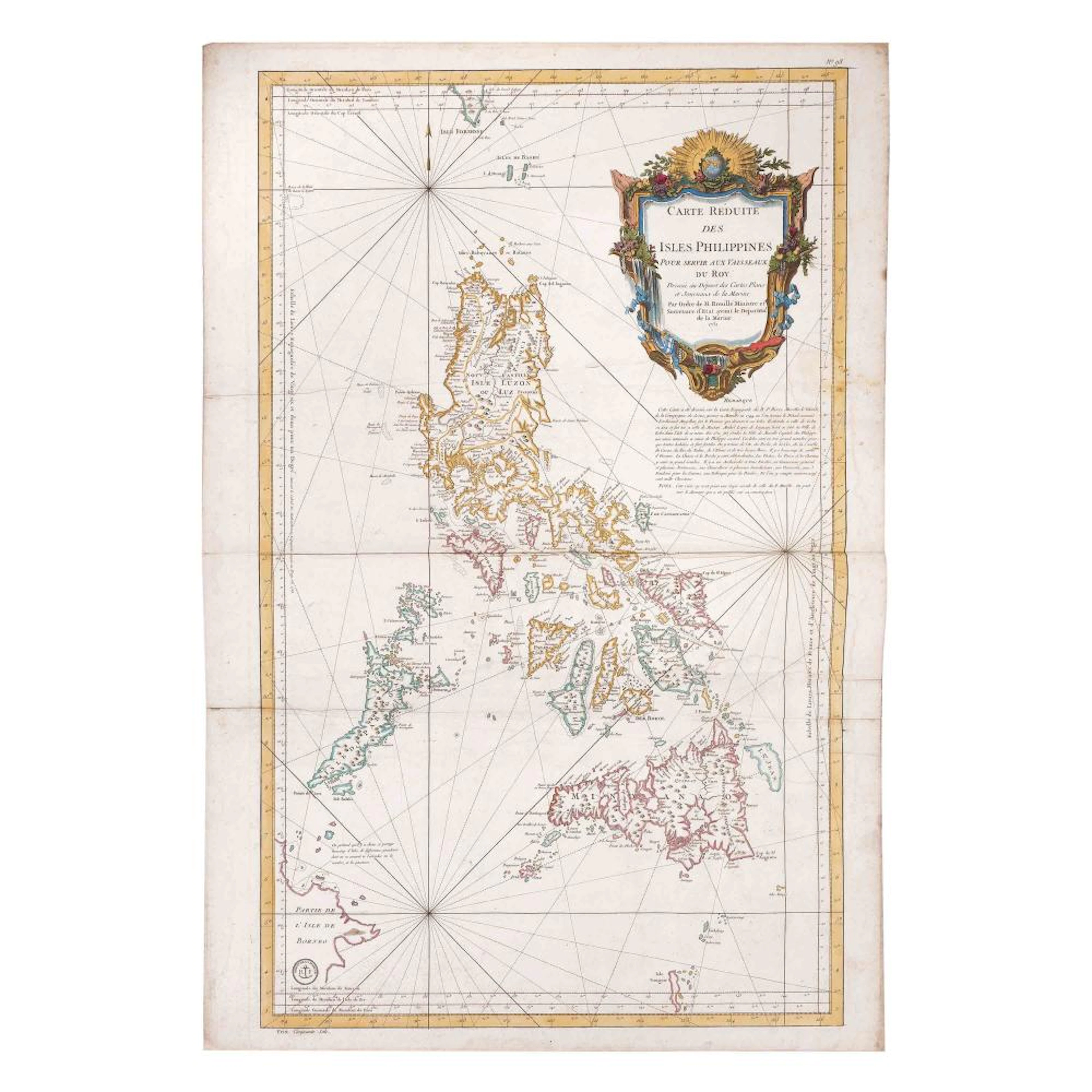 Carte Reduite des Isles Philippines pour Servir aux...
