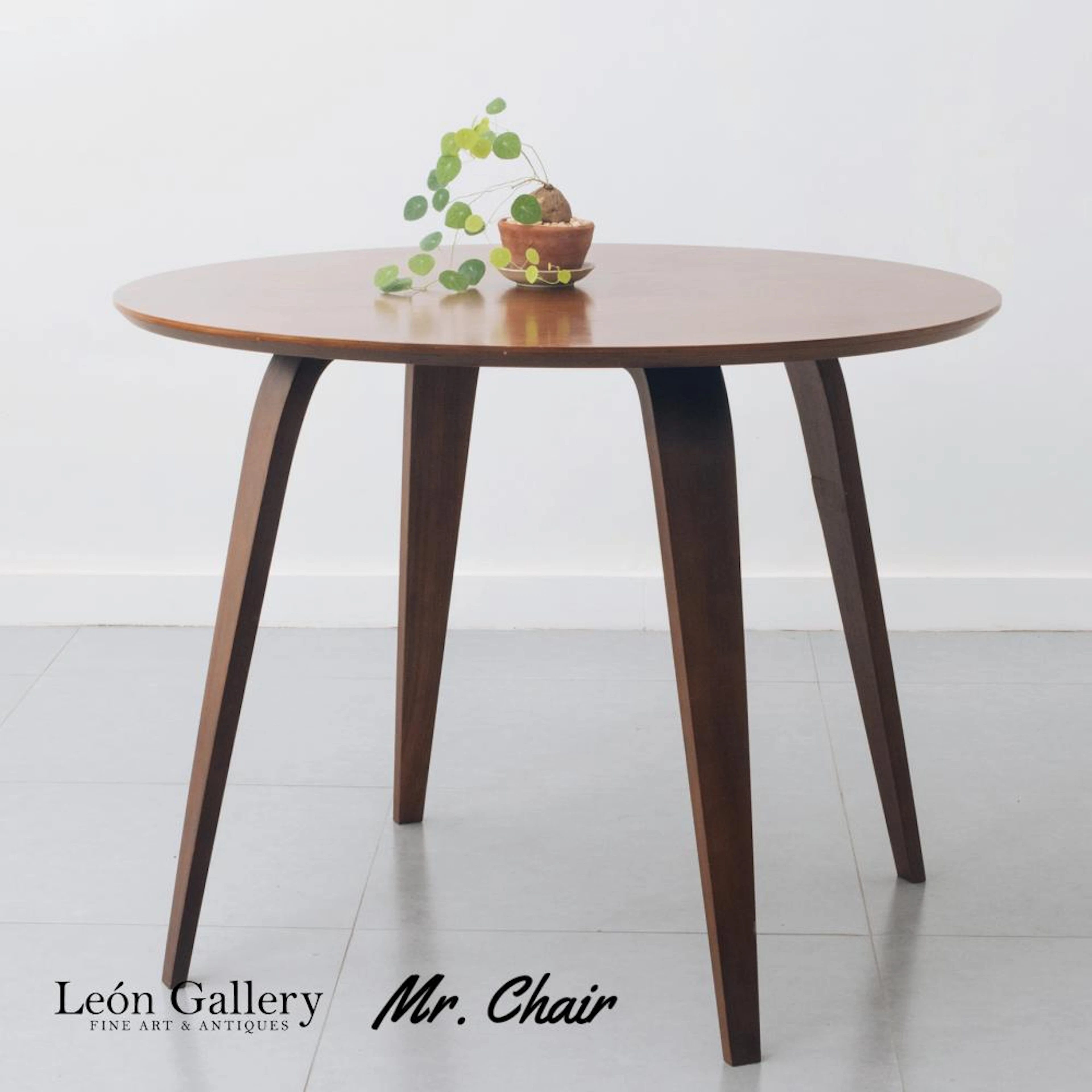 Cherner Round Table By Benjamin Cherner for Cherner Chair Company