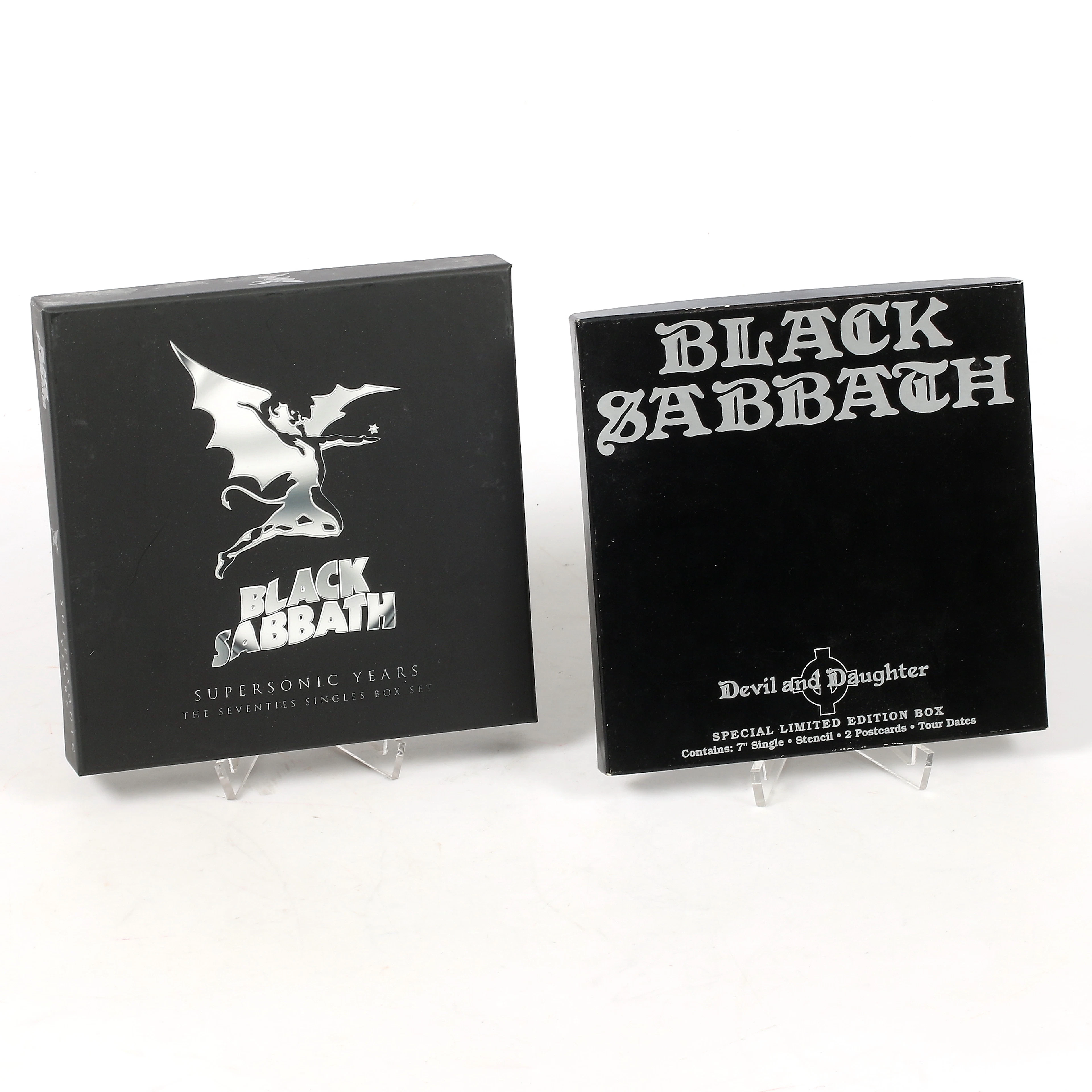 SAMLINGSBOX, 2 st, Black Sabbath, 19/2000-tal.