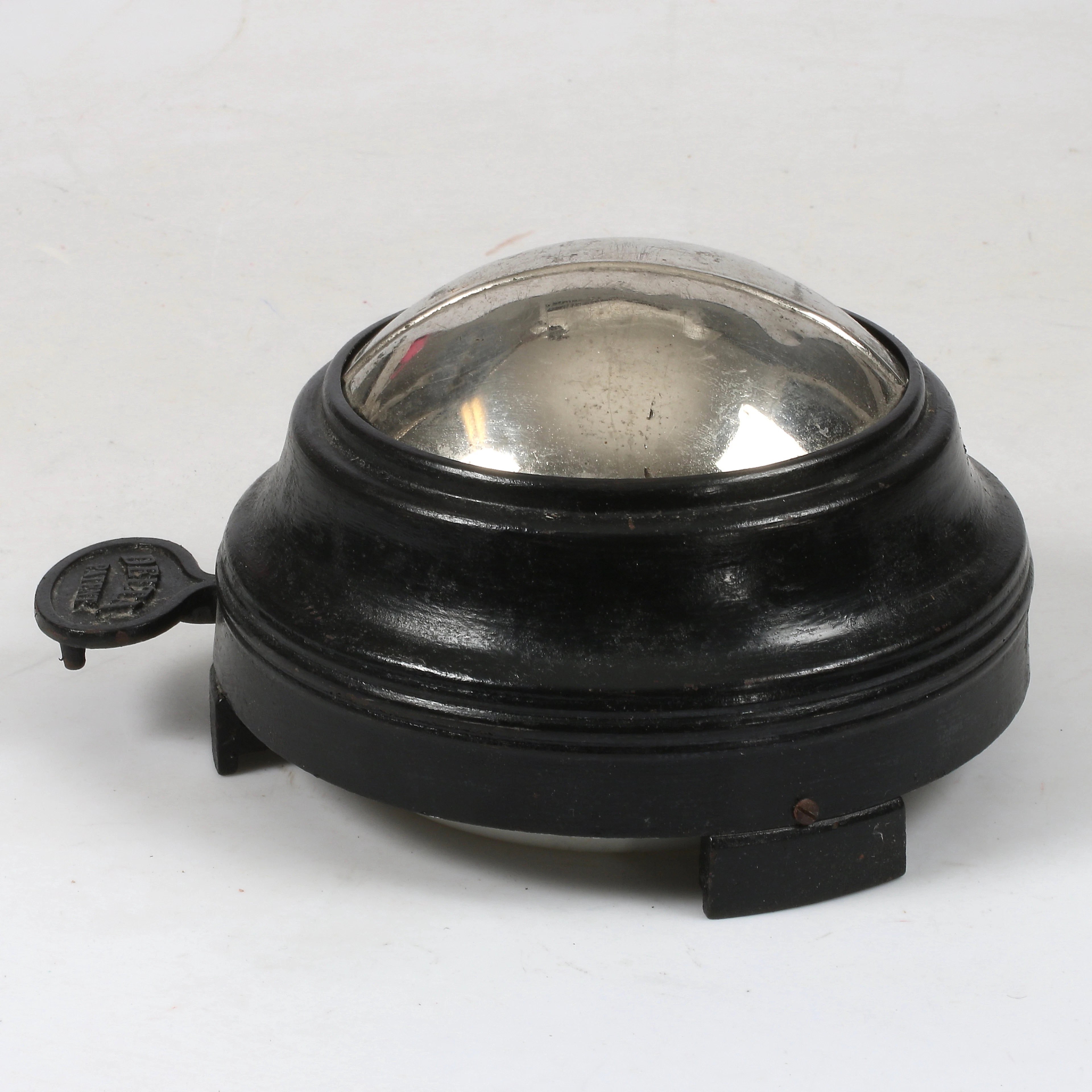 SPOTTKOPP, metall med porslinsinsats, Delta Patent, 1900-talets början.