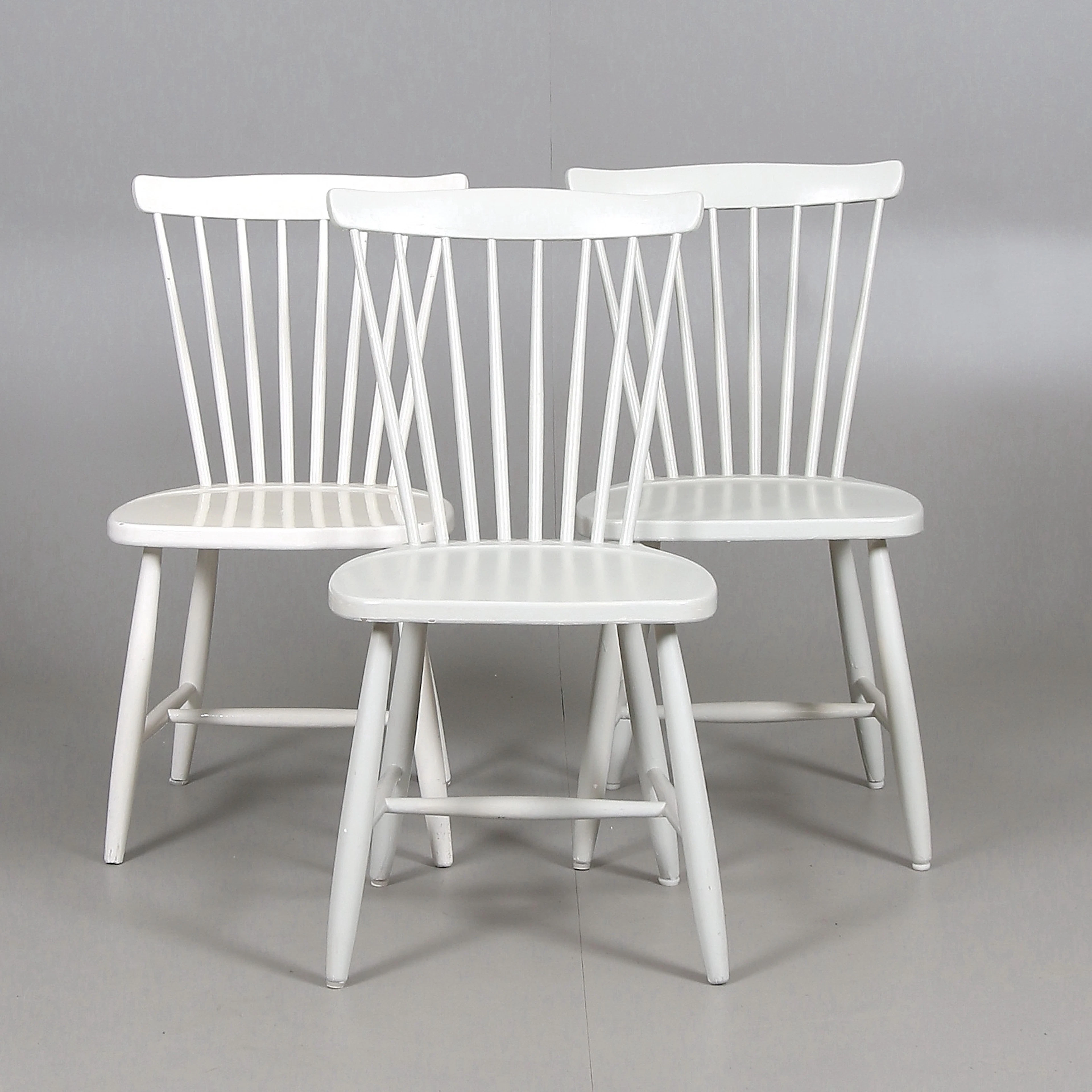 STOLAR, 3 st, "Haga 210", Sven Erik Fryklund, Hagafors Stolfabrik AB.