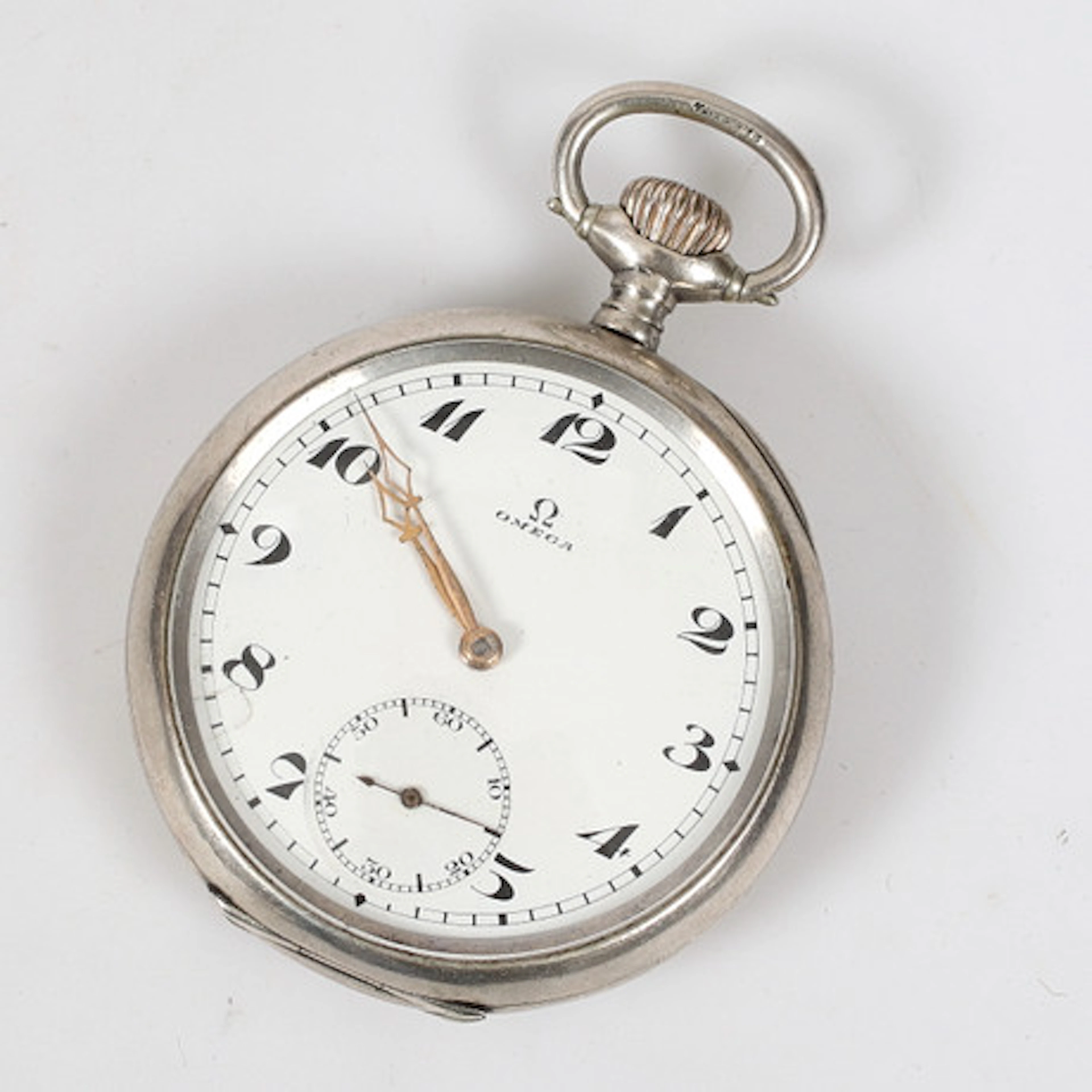 FICKUR, silver, Omega, märkt. bl.a. "H.M. …
