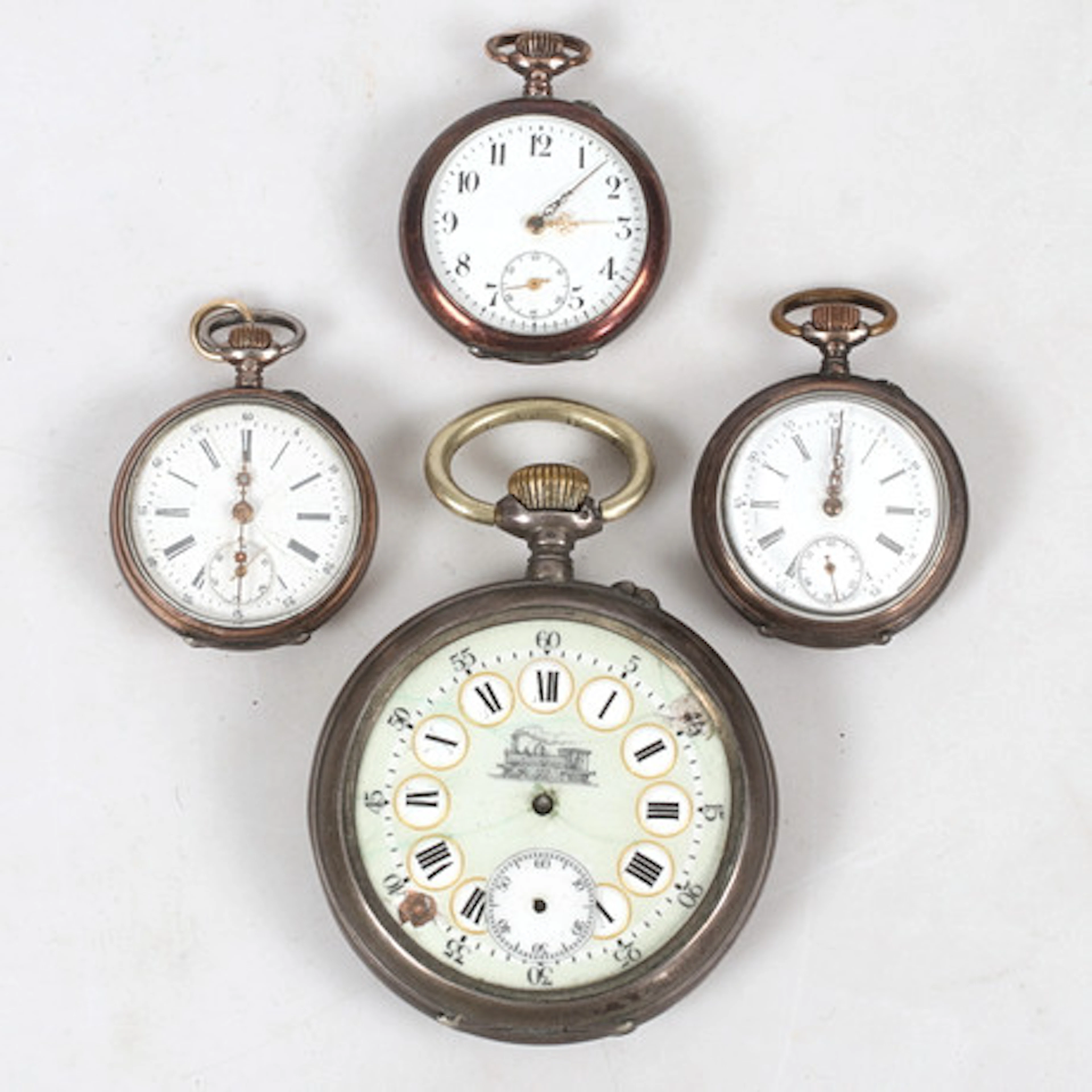 FICKUR, 4 st. silver, bl.a. Eclipse med ri…