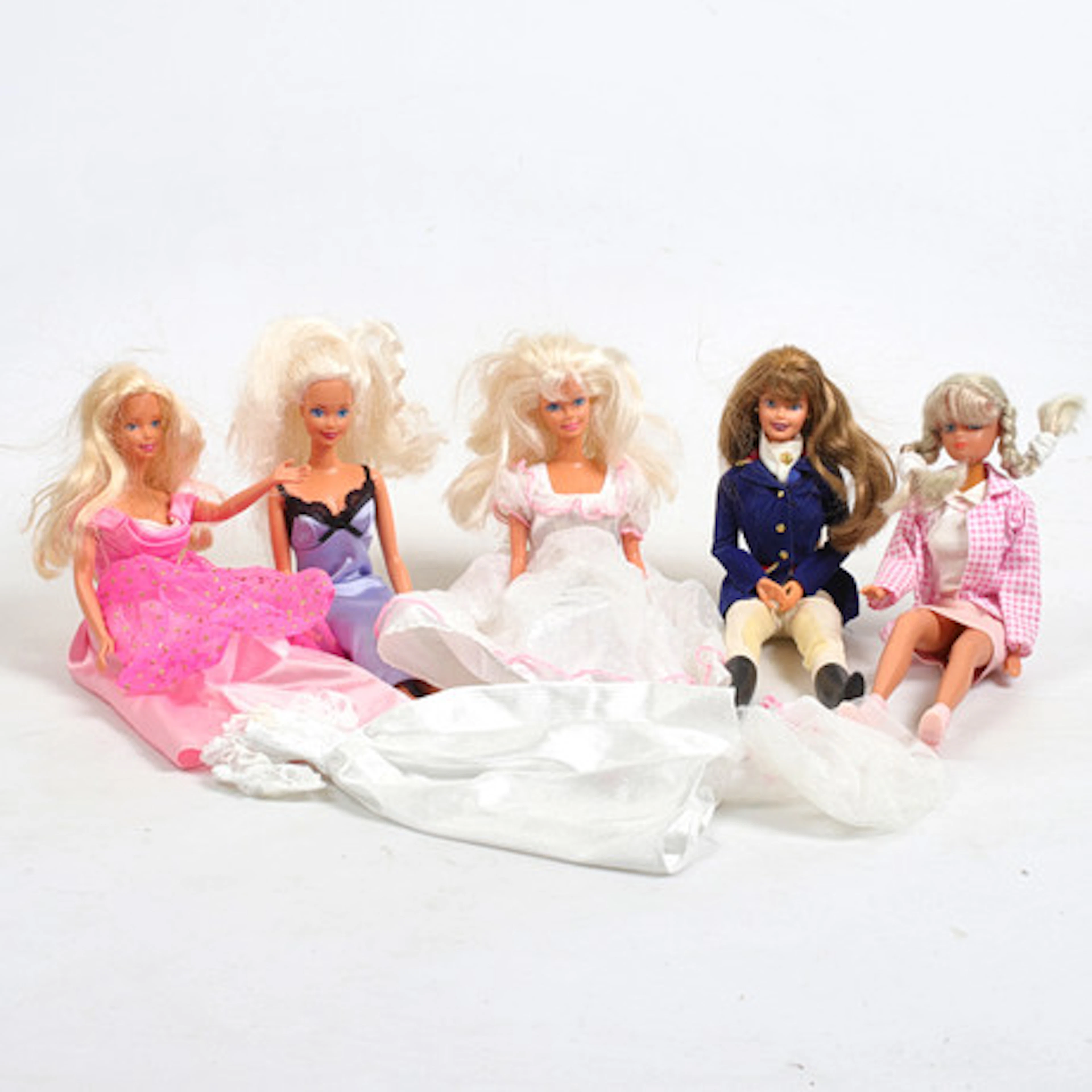 DOCKOR, 5 st, Barbie, (Mattel) och en Stef…
