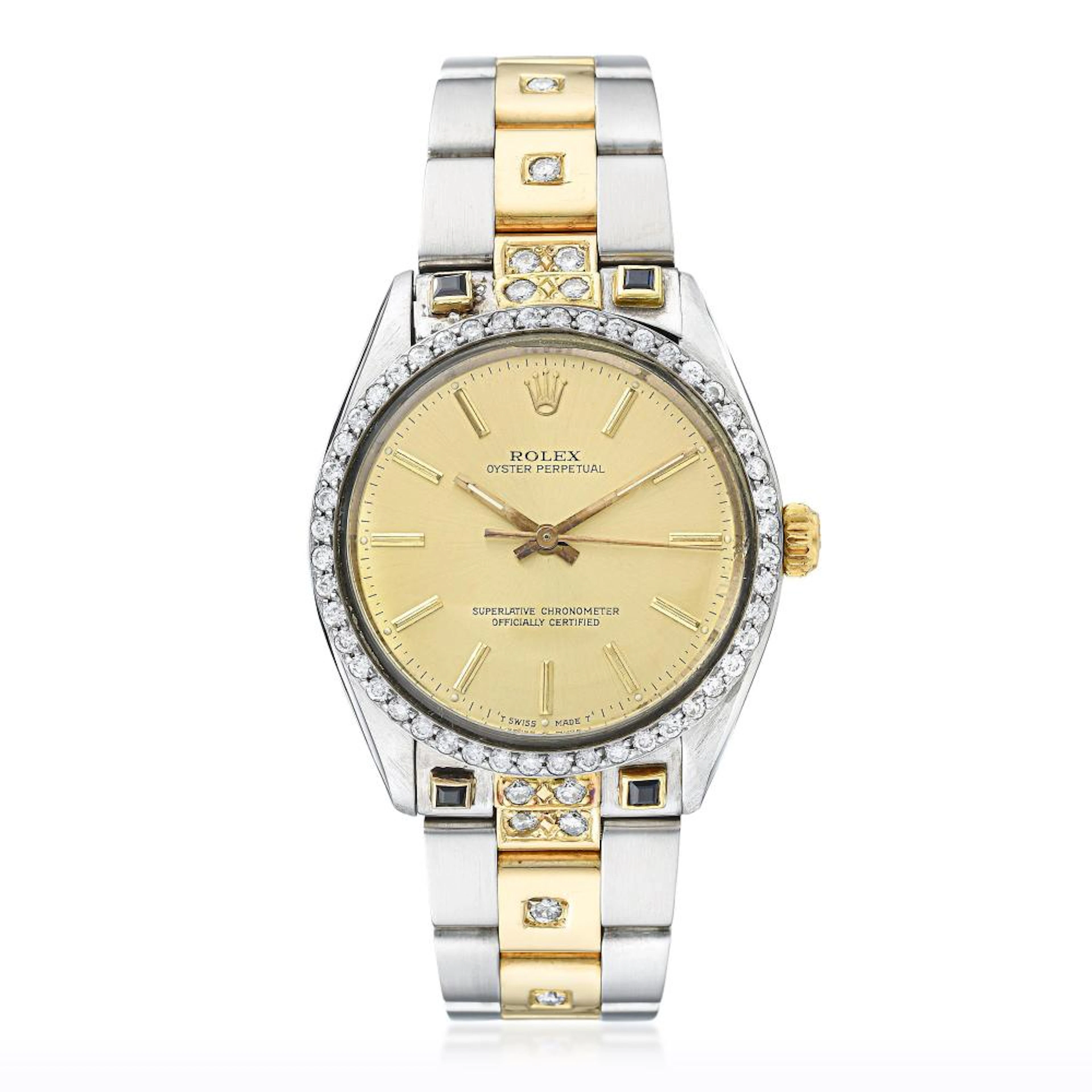 Rolex Oyster Perpetual in Steel and 18K Gold
