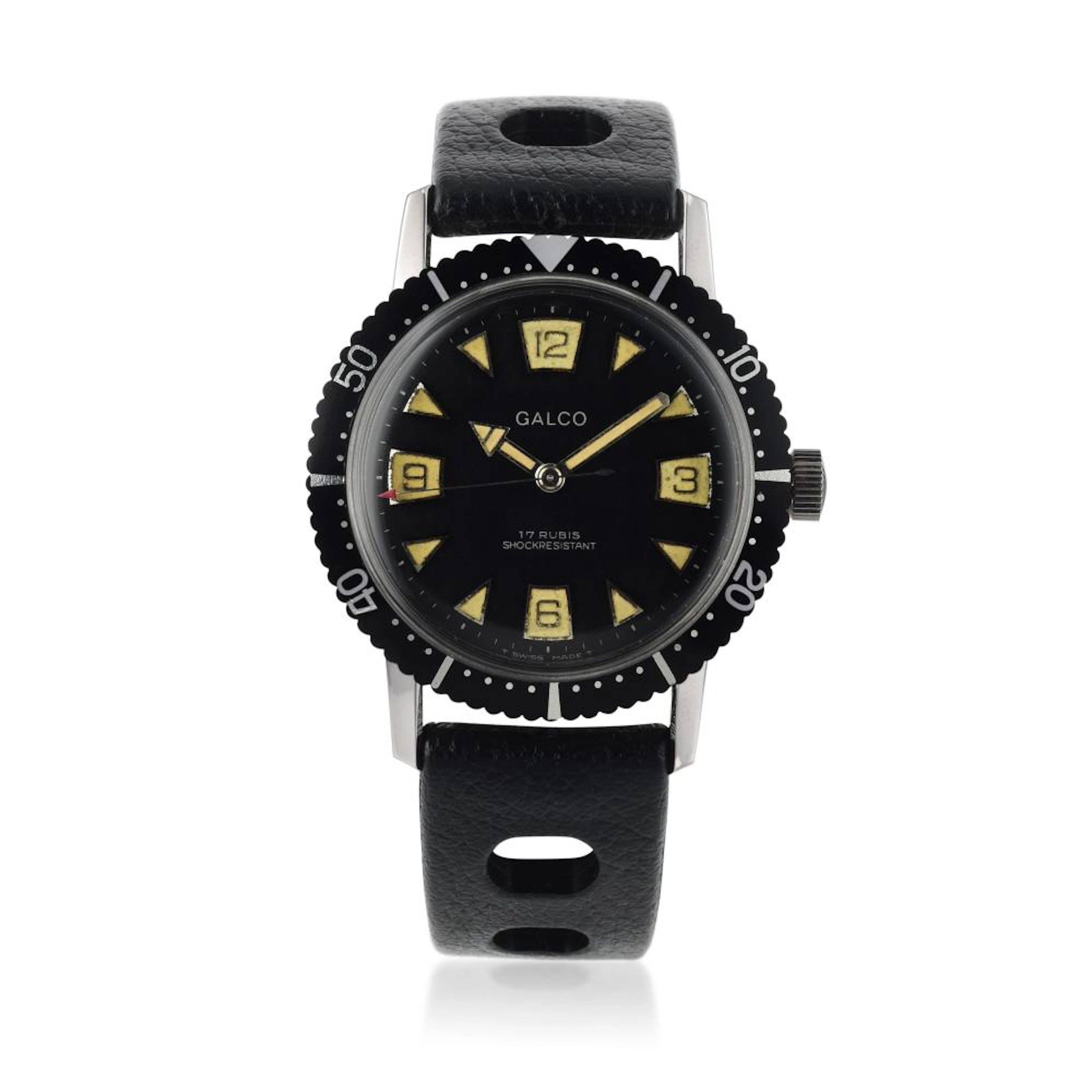Galco Diving Watch by Gallet in Steel