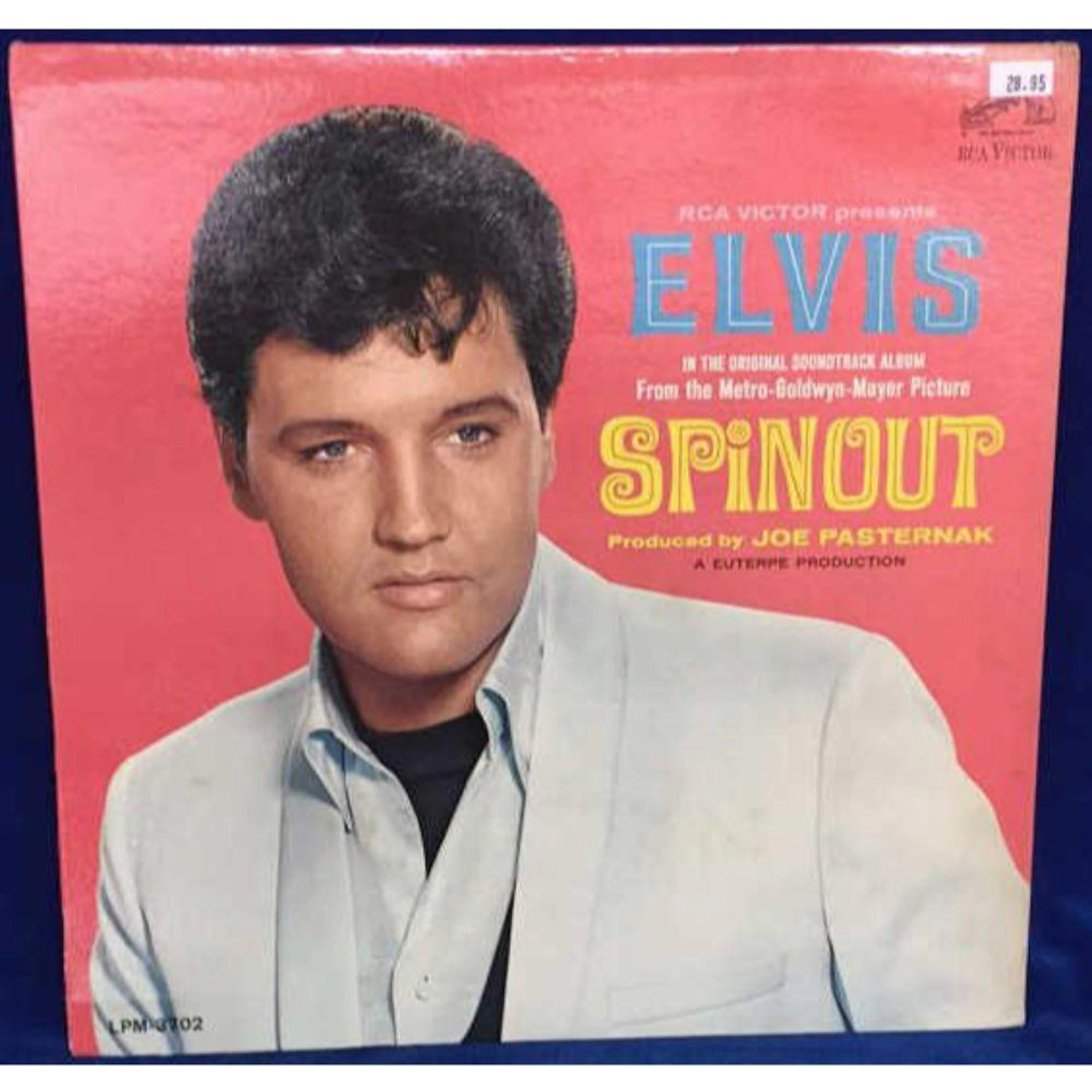 1966 Mono Press - Elvis Presley "Spinout" LP -