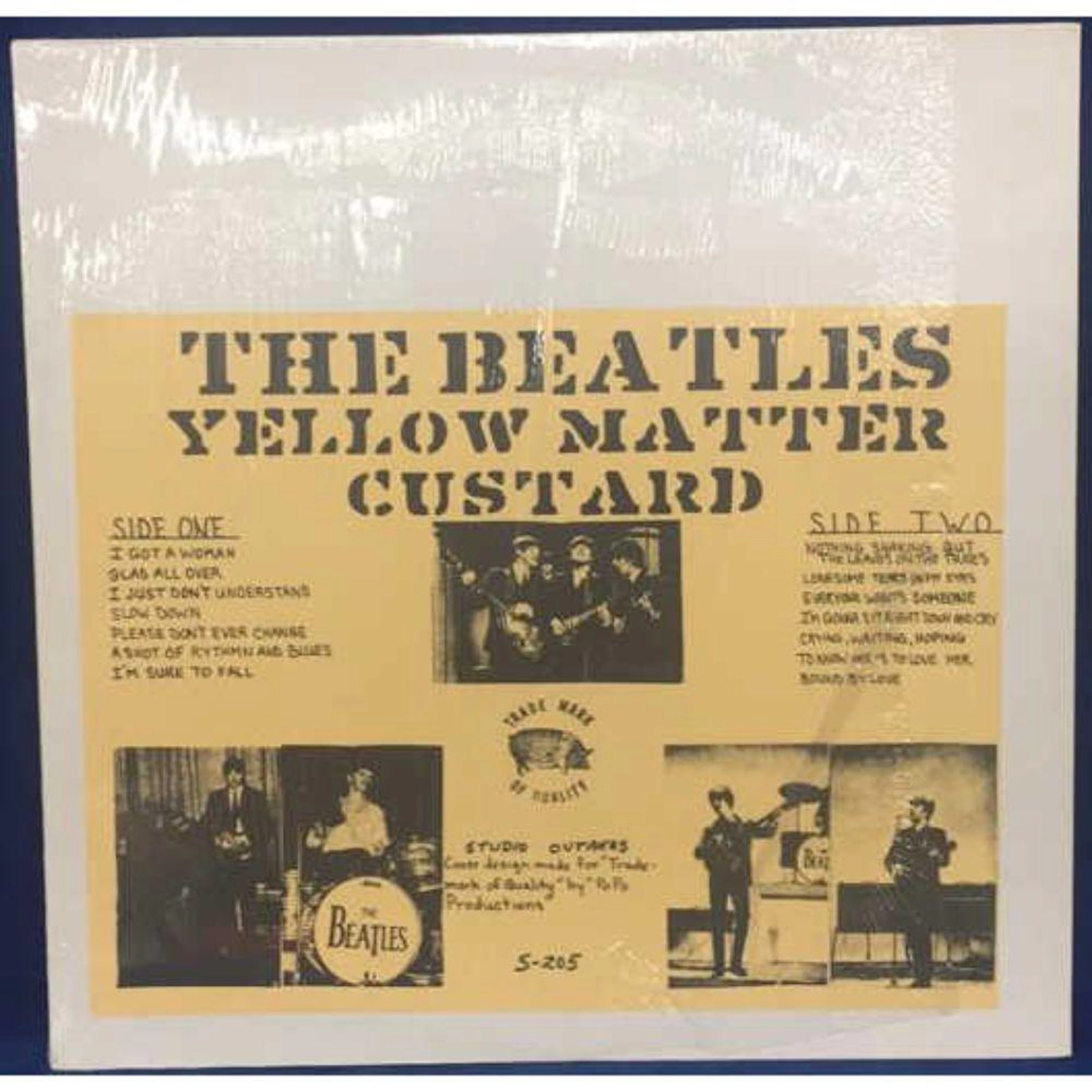 Red Splatter Vinyl Bootleg - The Beatles