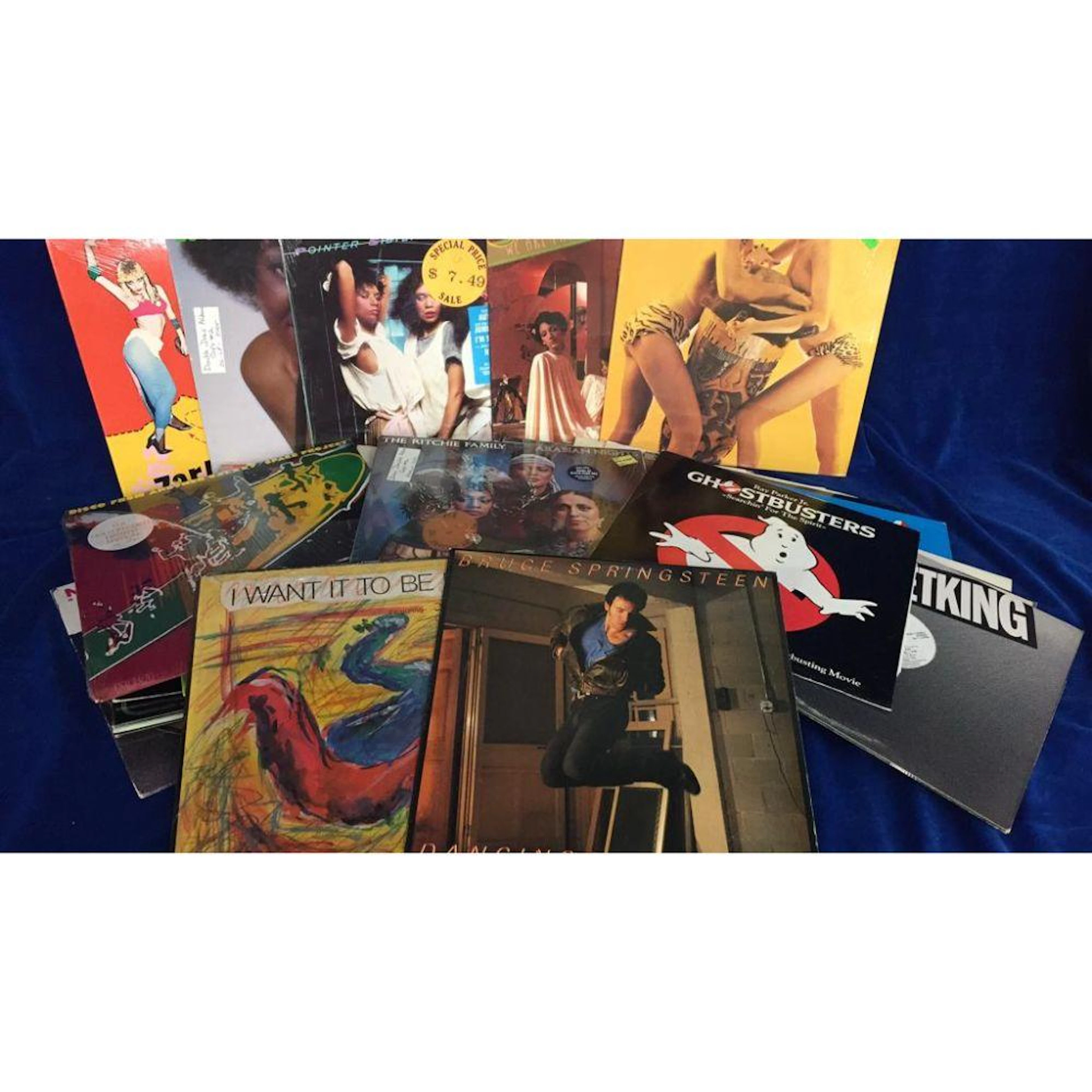 (45) High Grade 12" Disco Single LP's -