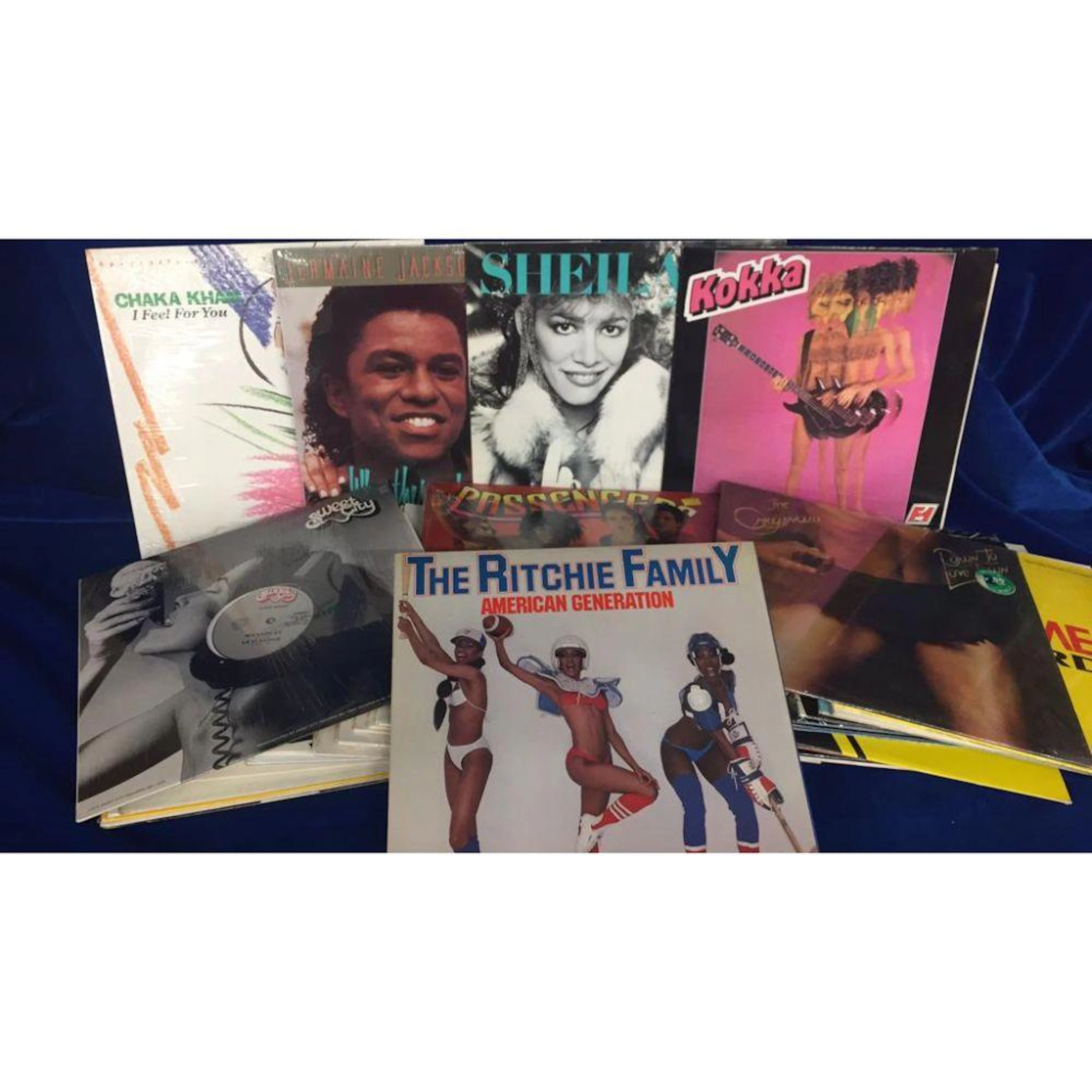 (45) High Grade 12" Disco Single LP's -