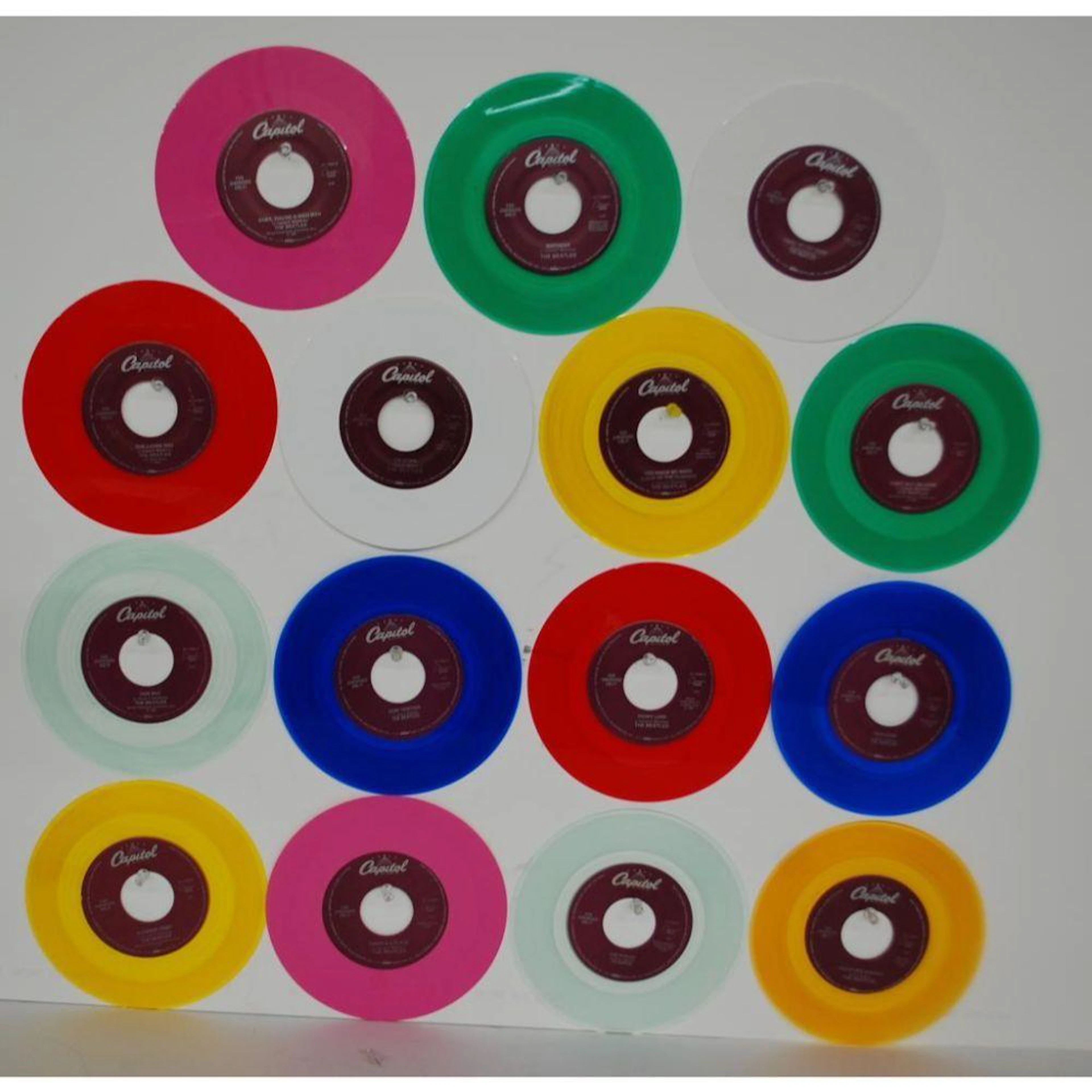 +Lot (15) Different 1994 Beatles "For Jukebox