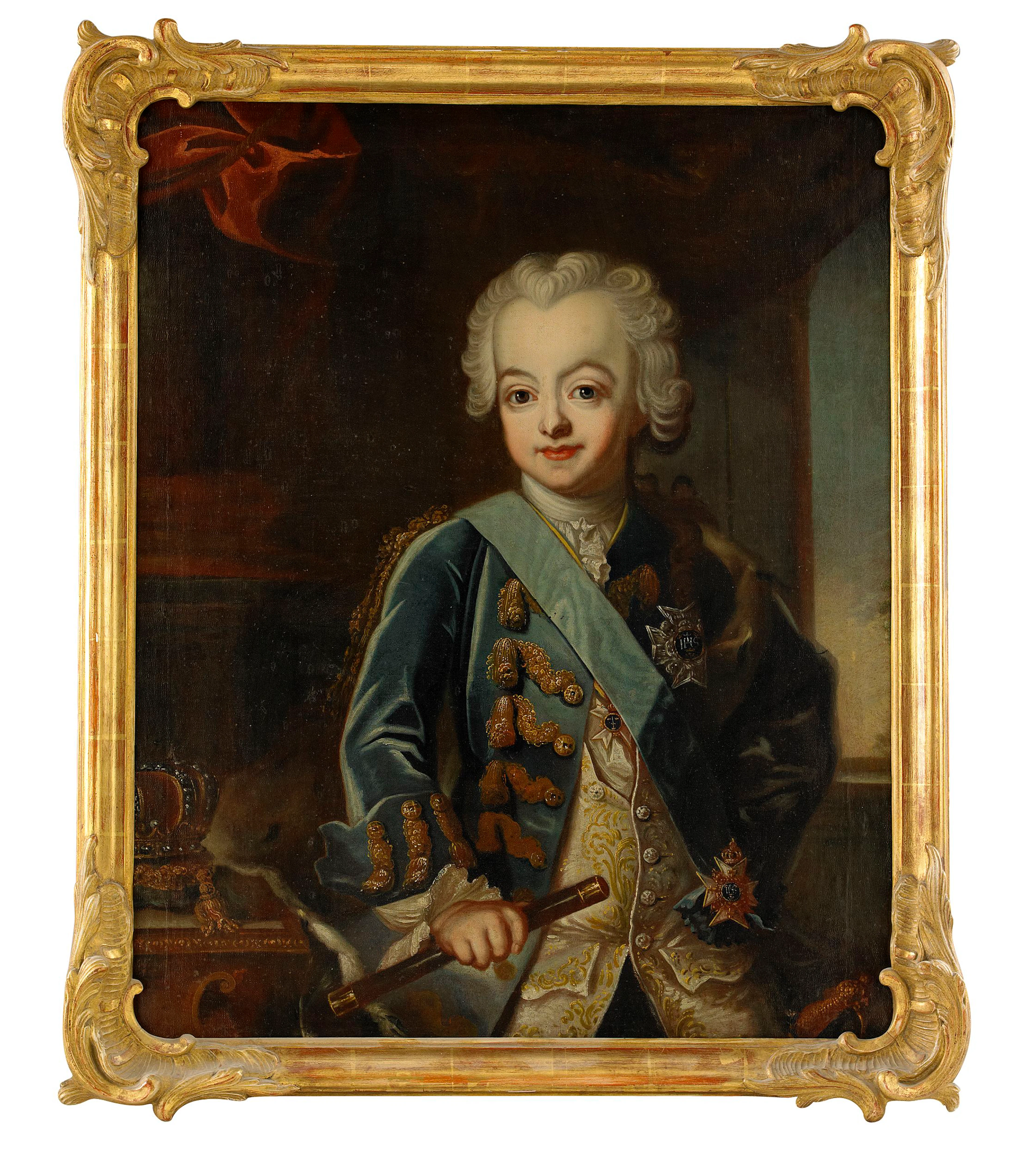 JAKOB BJÖRCK, 1726-1793, Porträtt av den unge