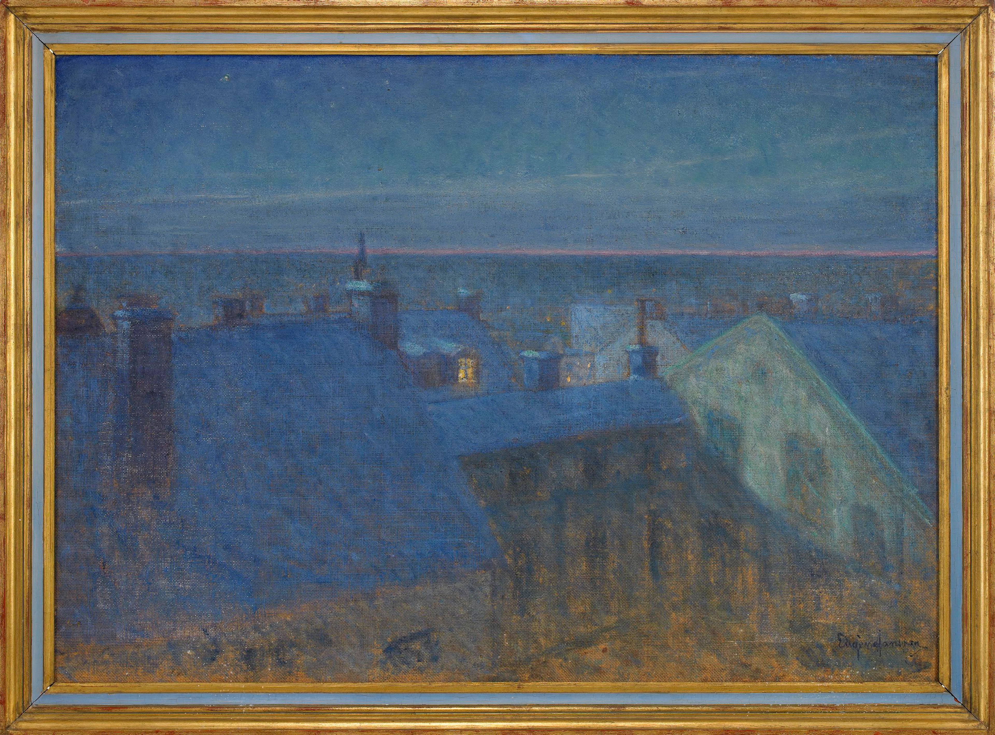 Eugène Jansson, Månskenskväll