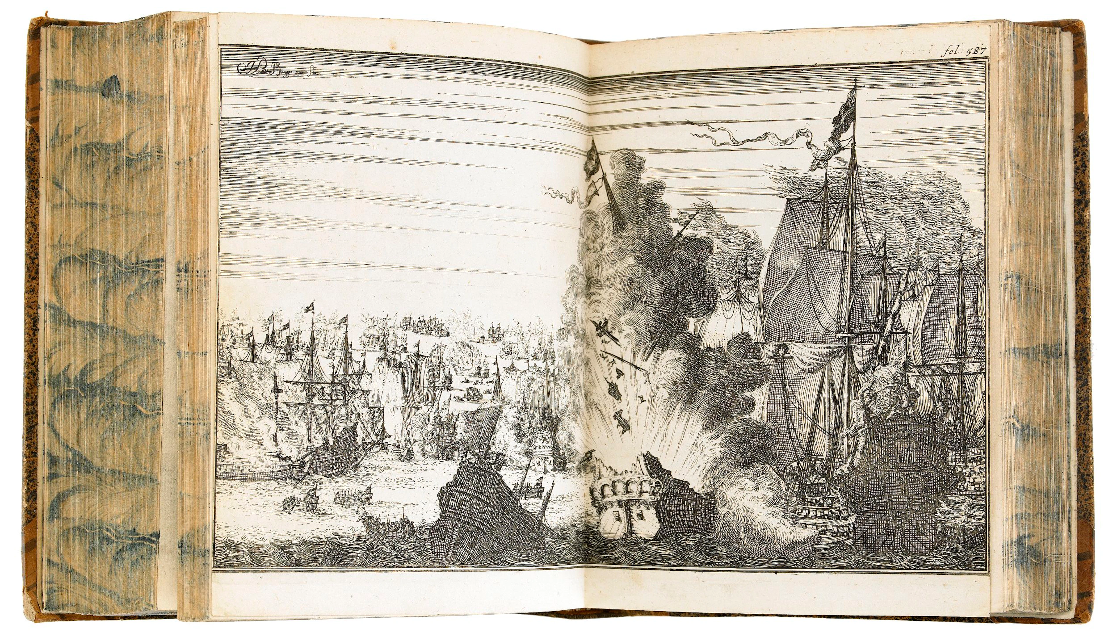 Dutch Naval Heroes by Ruyter, 1683