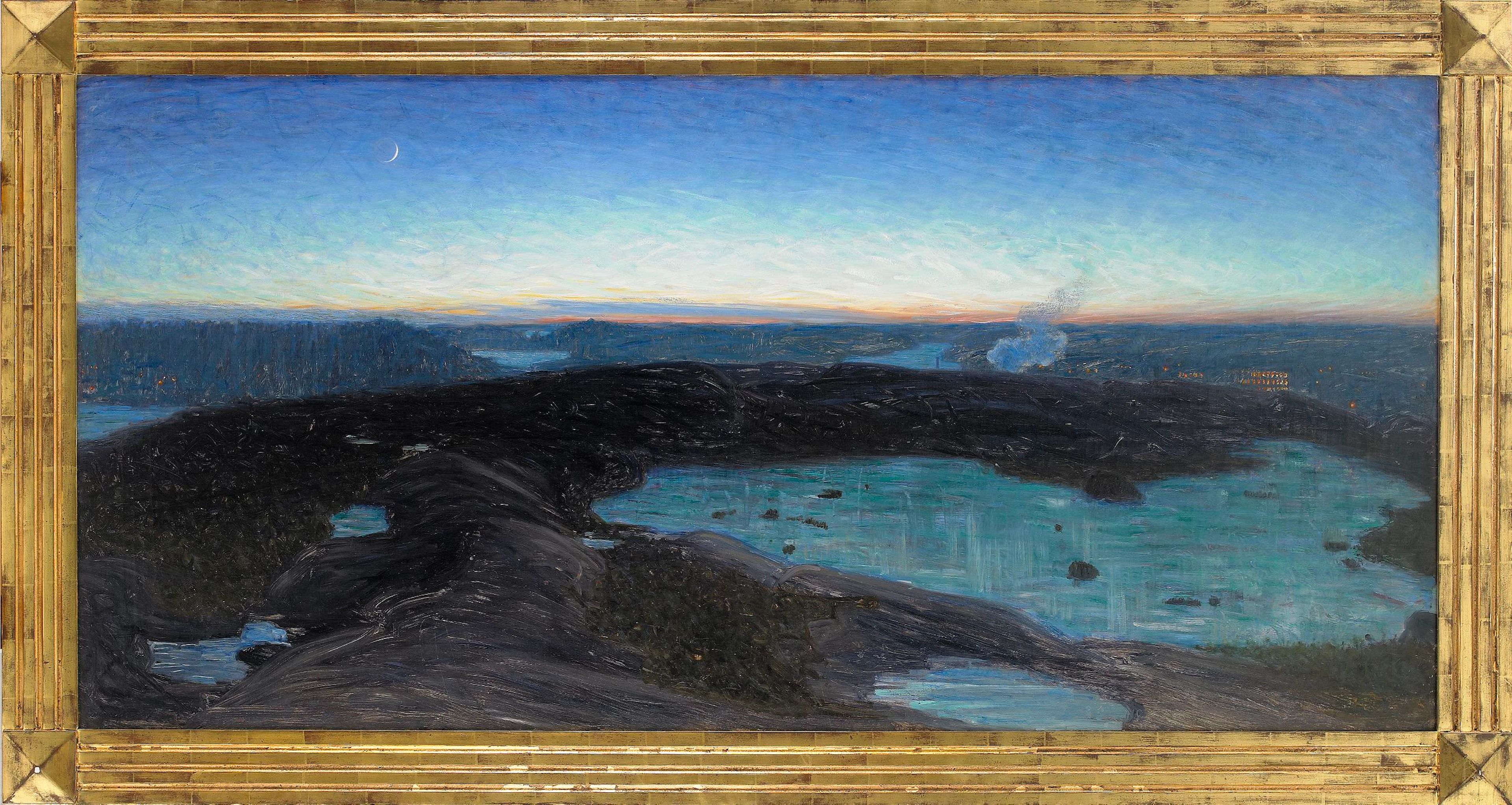 Eugène Jansson, Sen marskväll i Tantobergen
