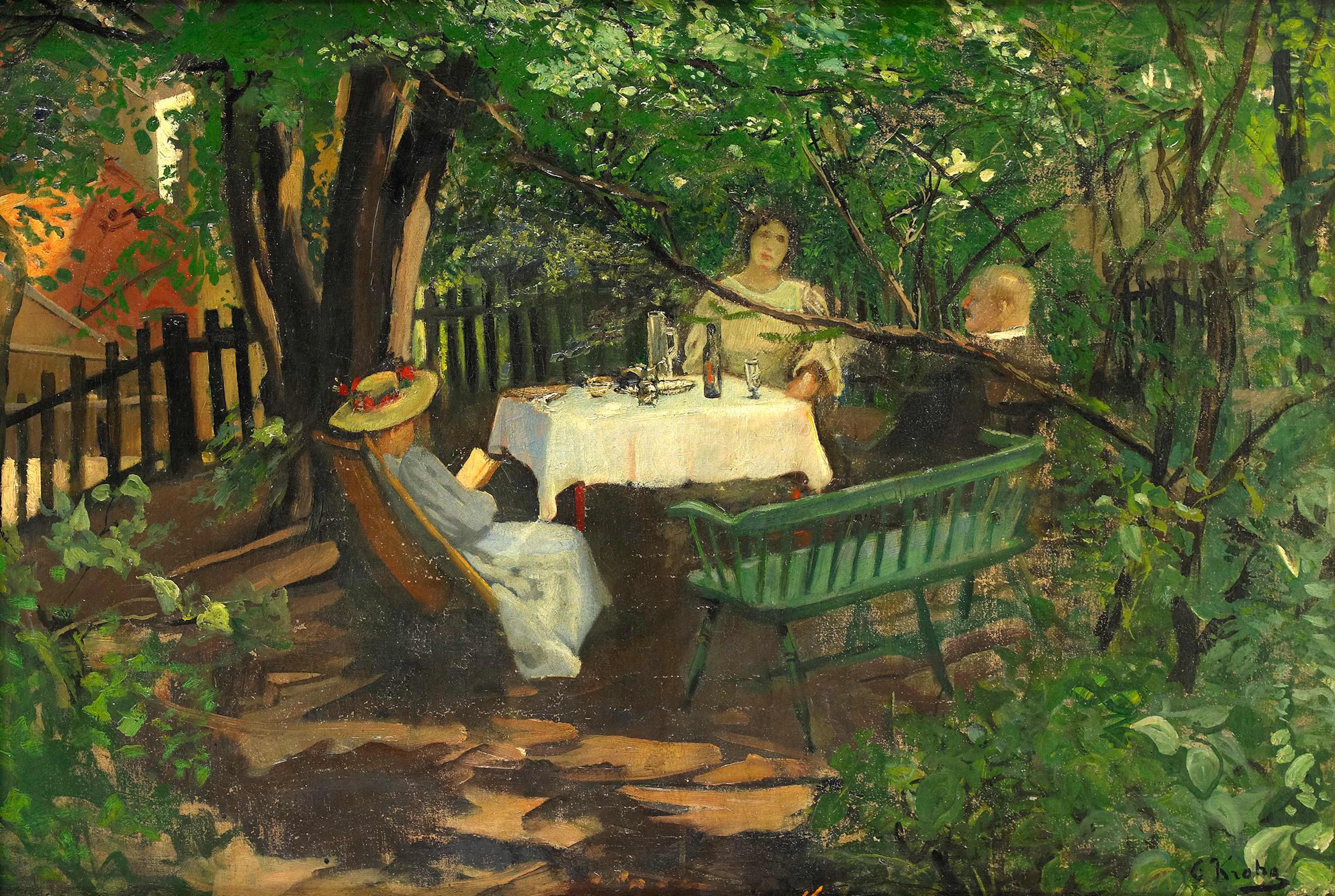 Christian Krohg, Fra Grønnegate 19