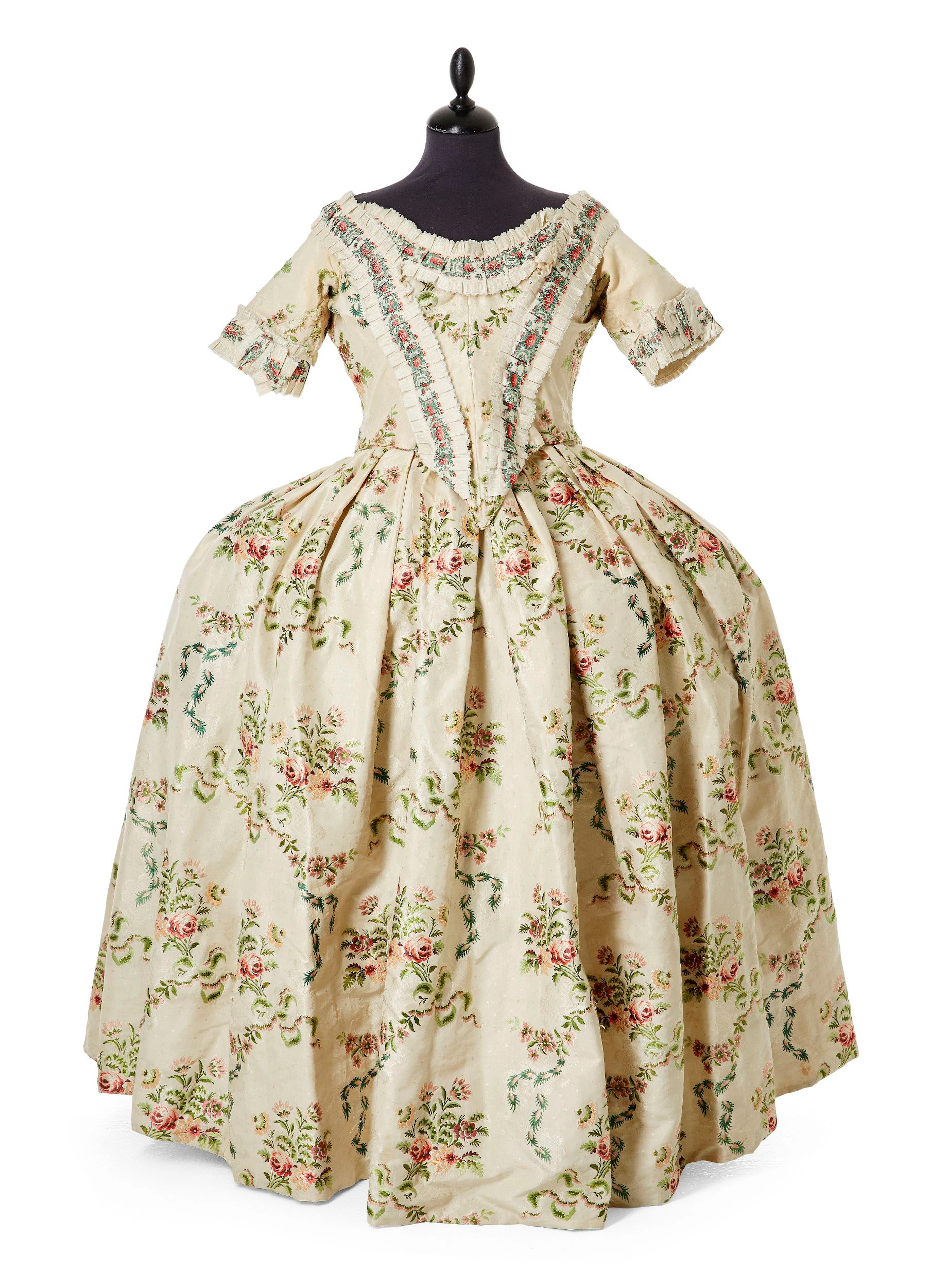 Robe à la Anglaise 1700-talets mitt