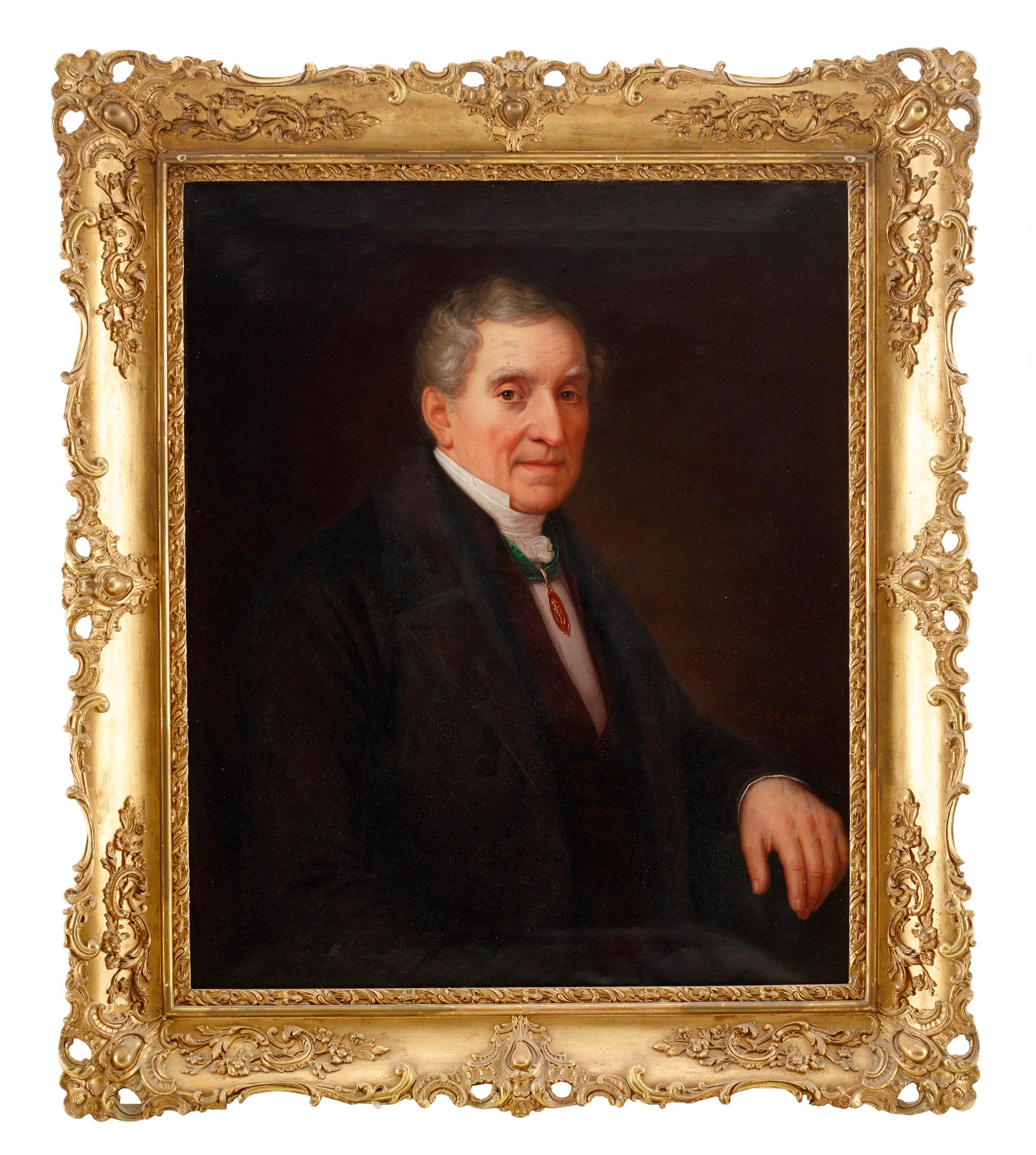 Erik Wahlbergson, porträtt Adolf Zethelius