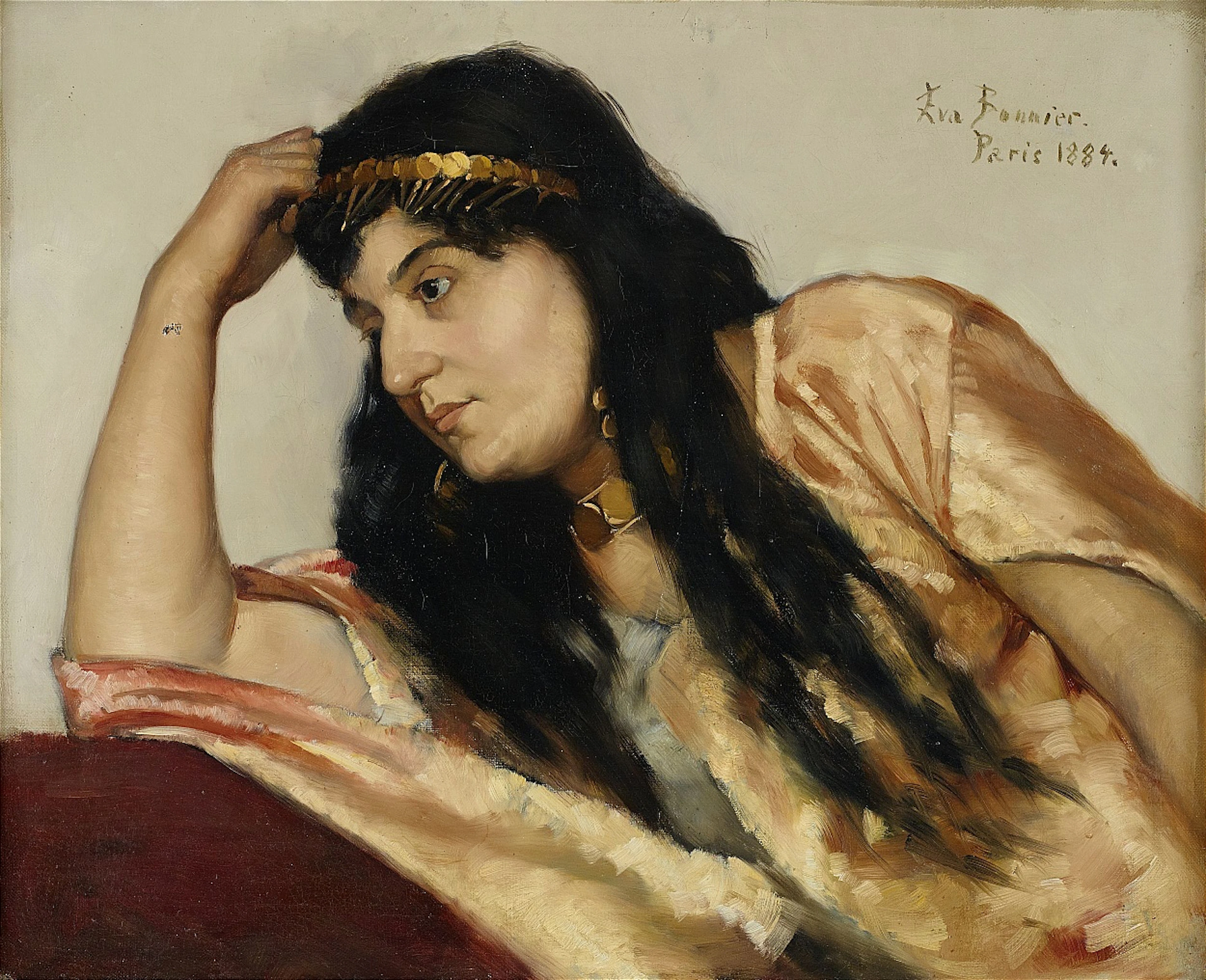 Eva Bonnier, Turkisk kvinna (Odalisk)
