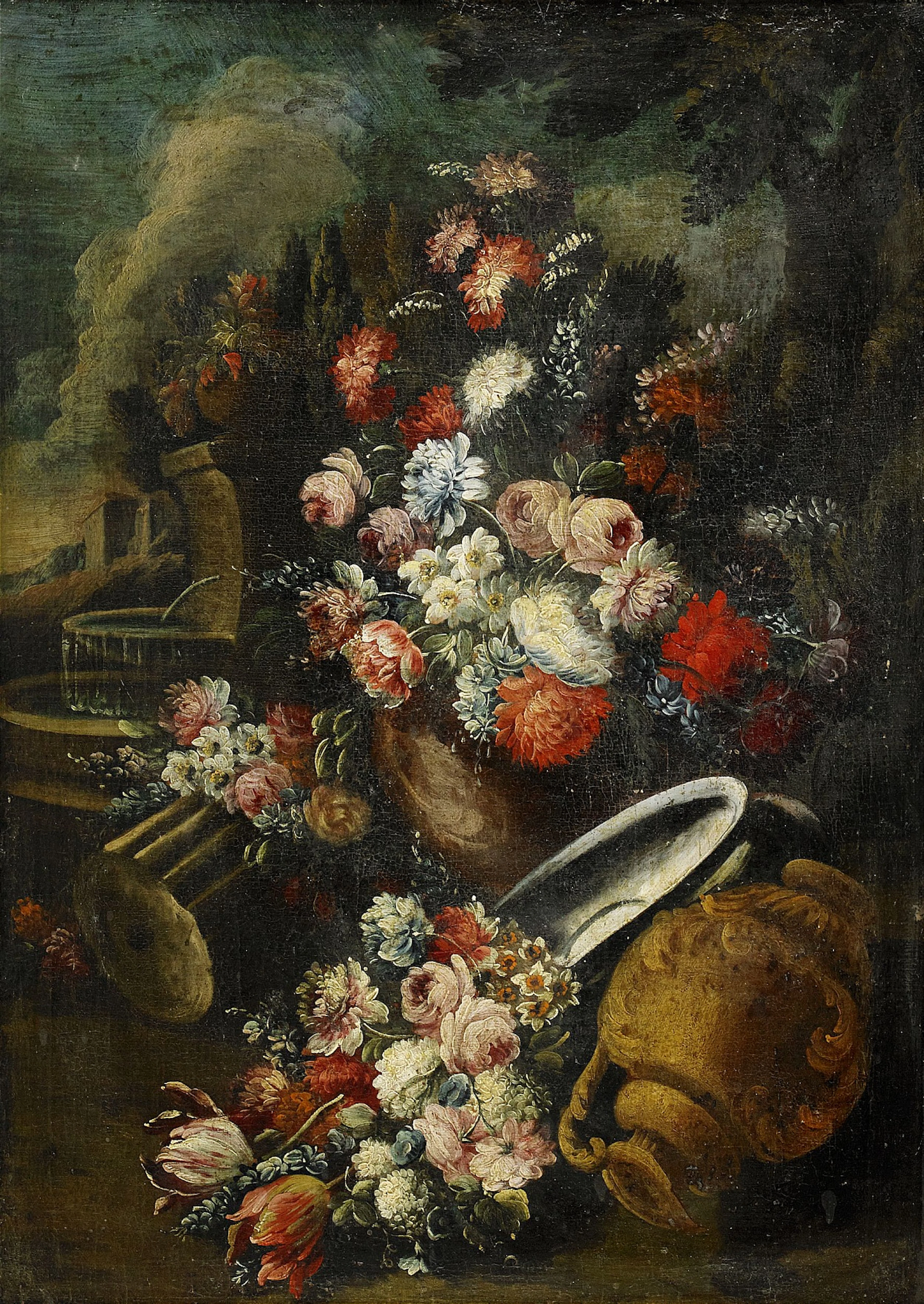 Gasparo Lopez dei Fiori, tillskriven, Stilleben