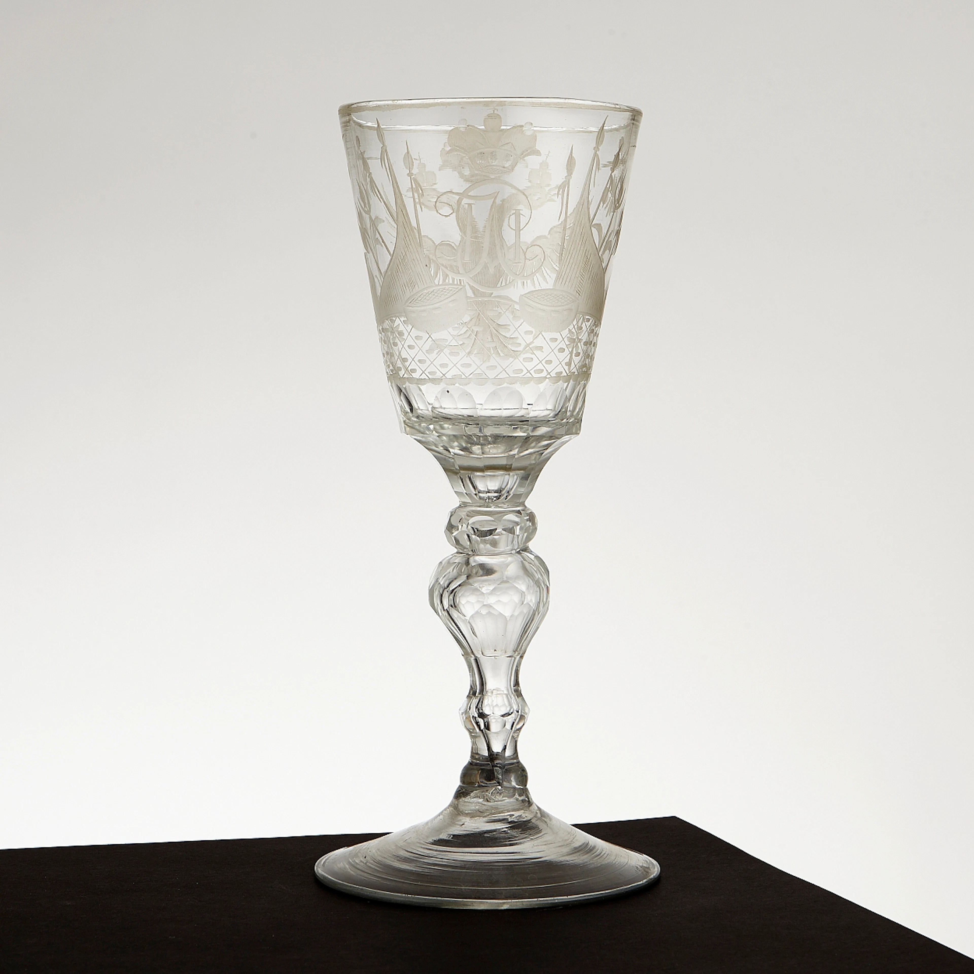 Pokal, 1700-tal, Kejserliga glasmanufakturen