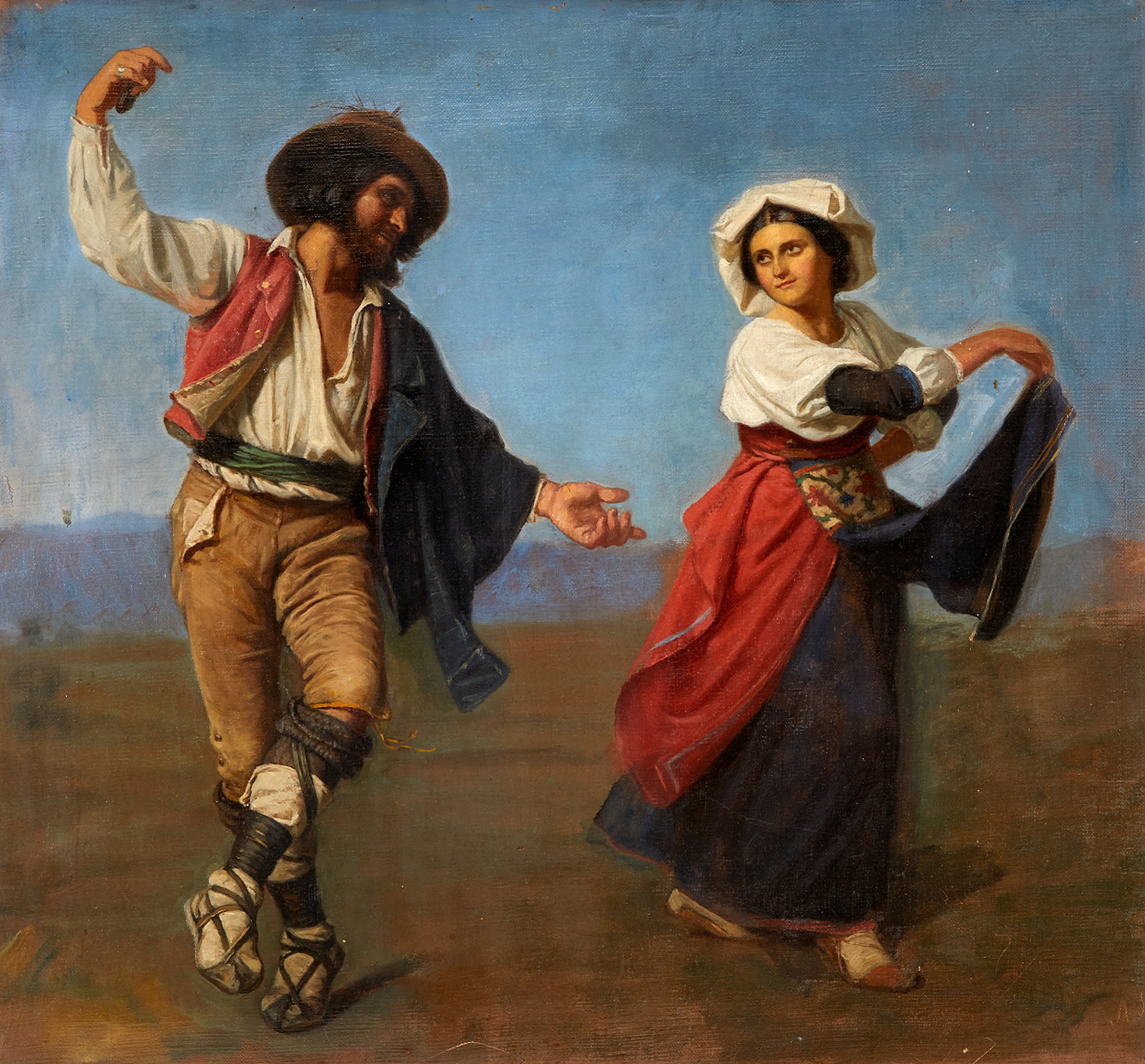 Amalia Lindegren, Italienska dansare