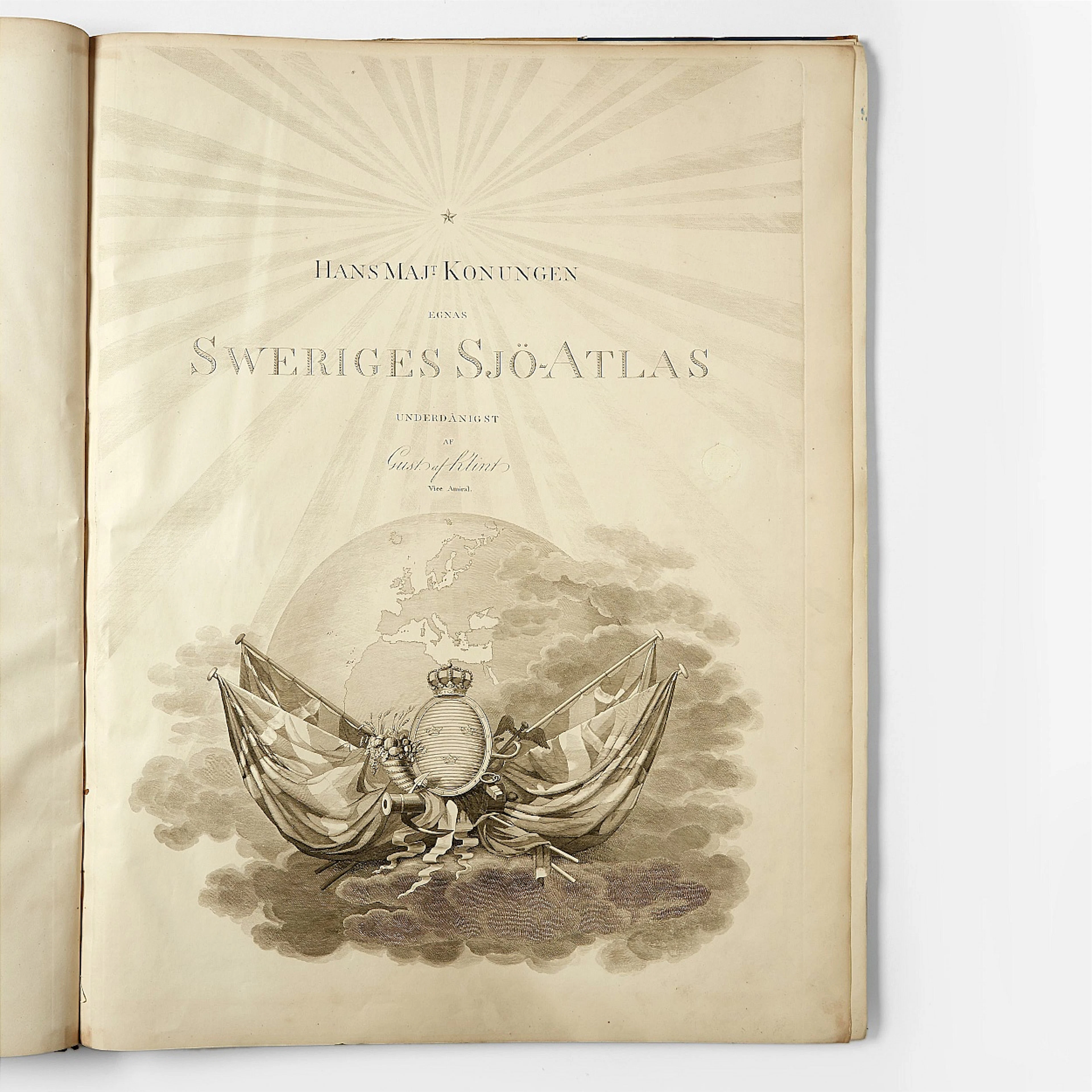 Klint Swedish Maritime Atlas with 13 maps
