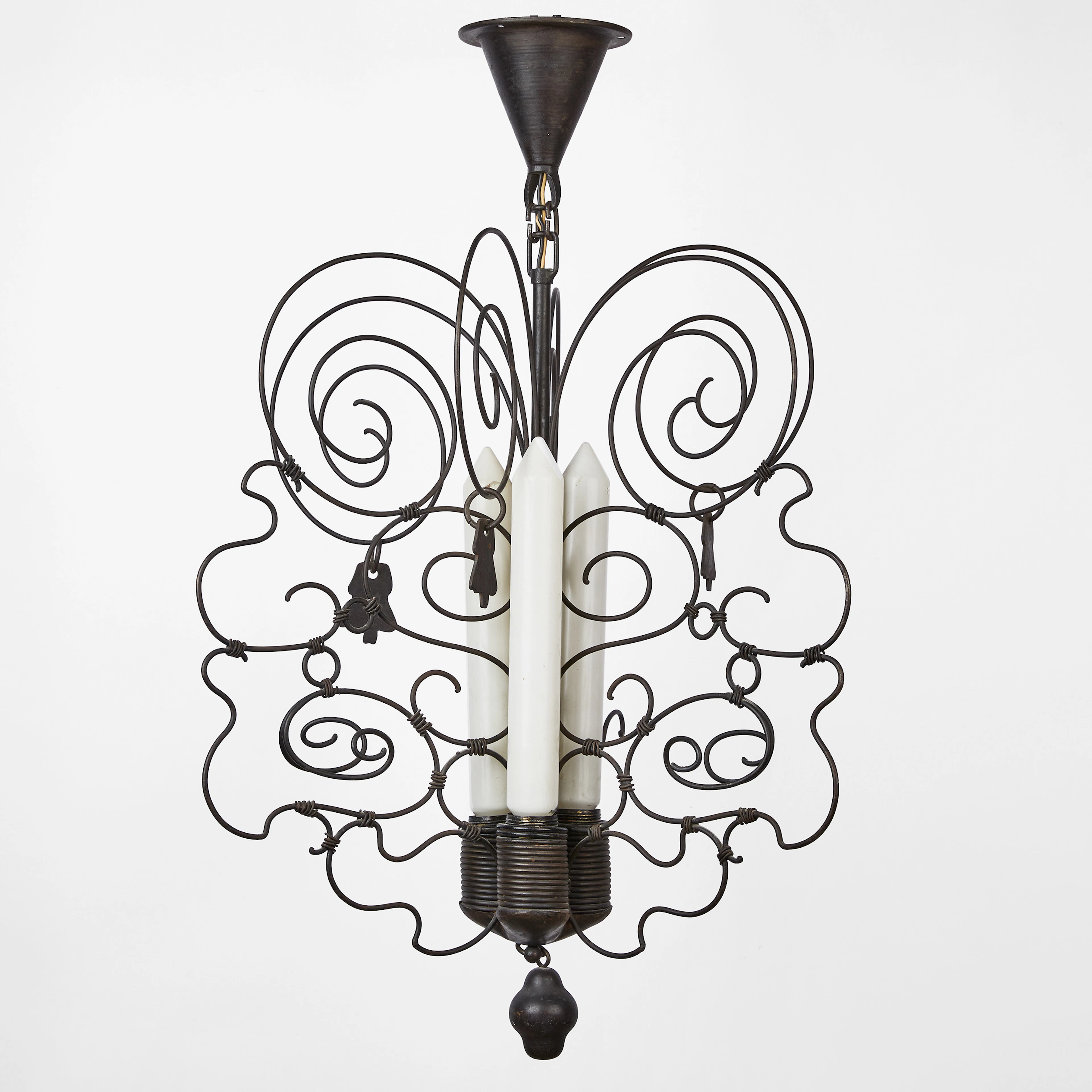 Carl Bergsten, taklampa, tillskriven, 1920-30-tal