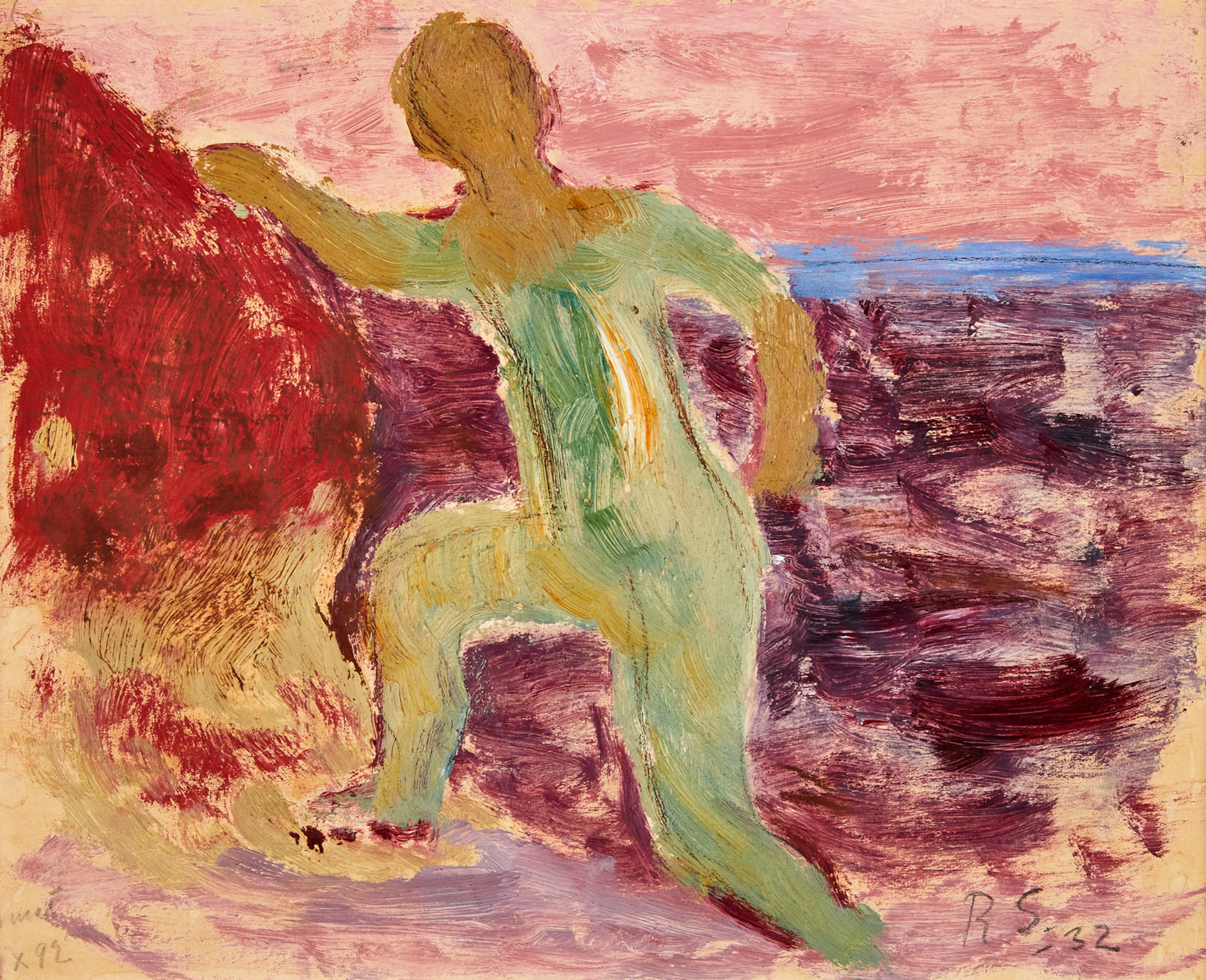 Ragnar Sandberg, Badande