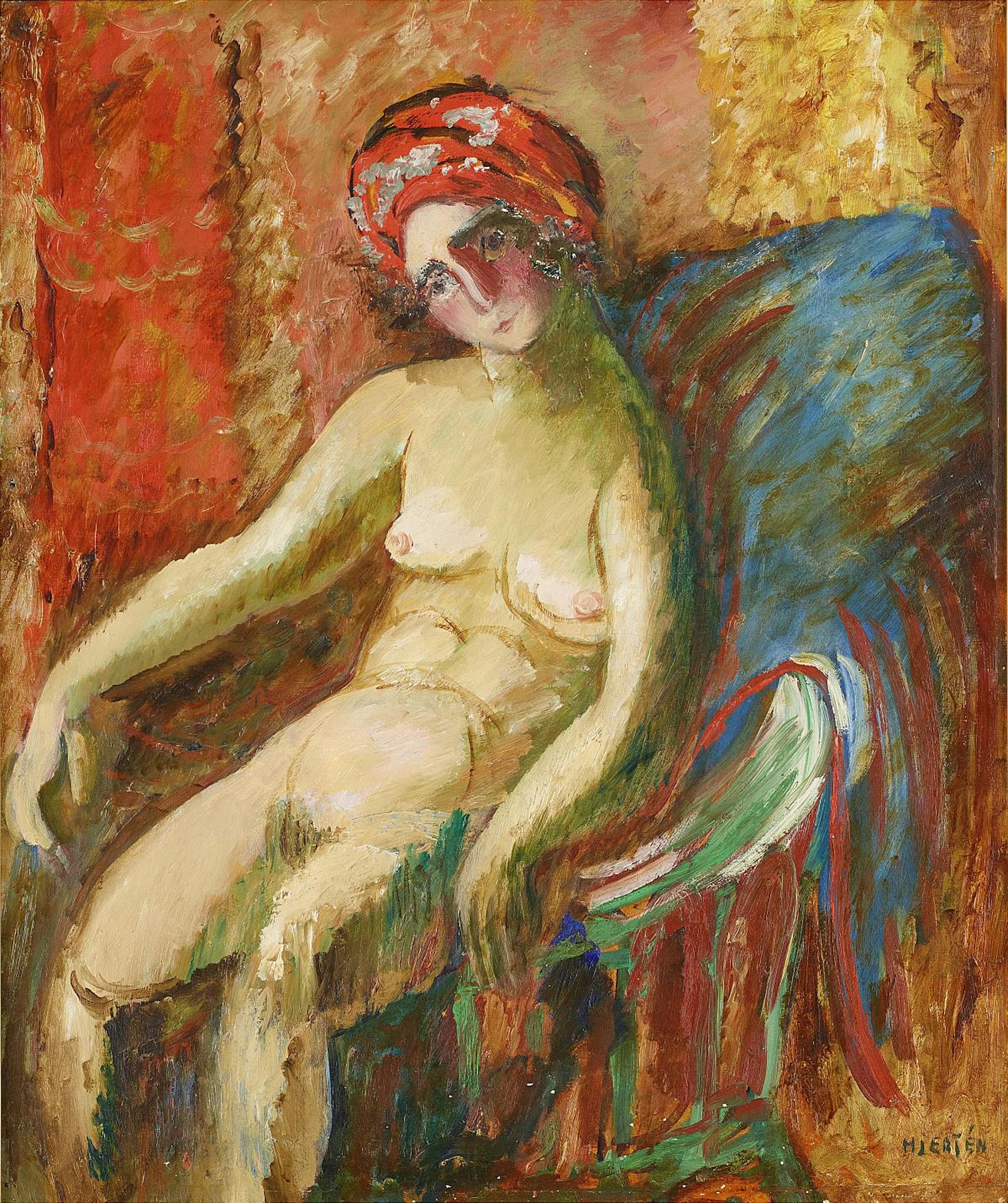 Sigrid Hjertén, Odalisken