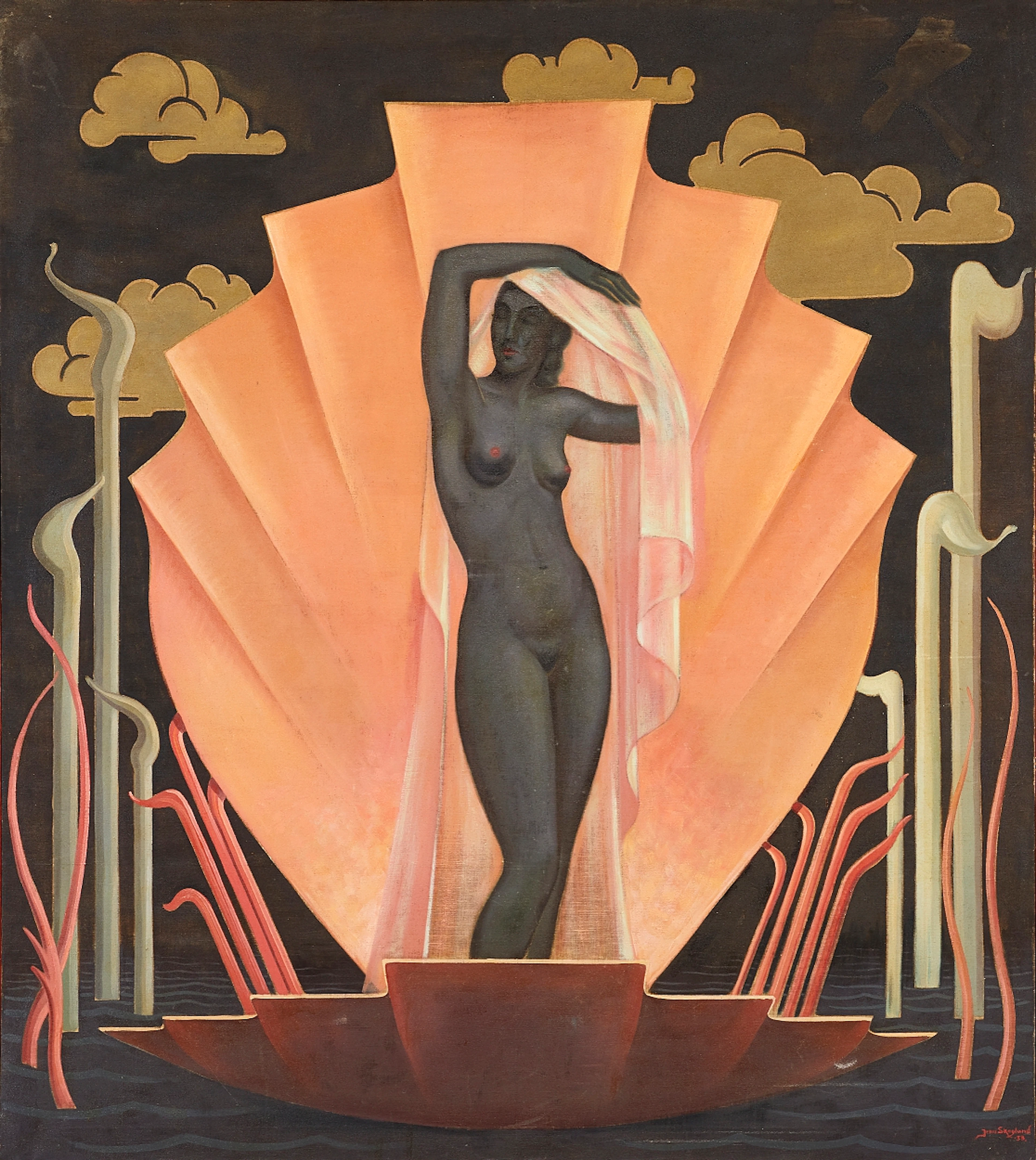 Jean Skoglund, Venus födelse