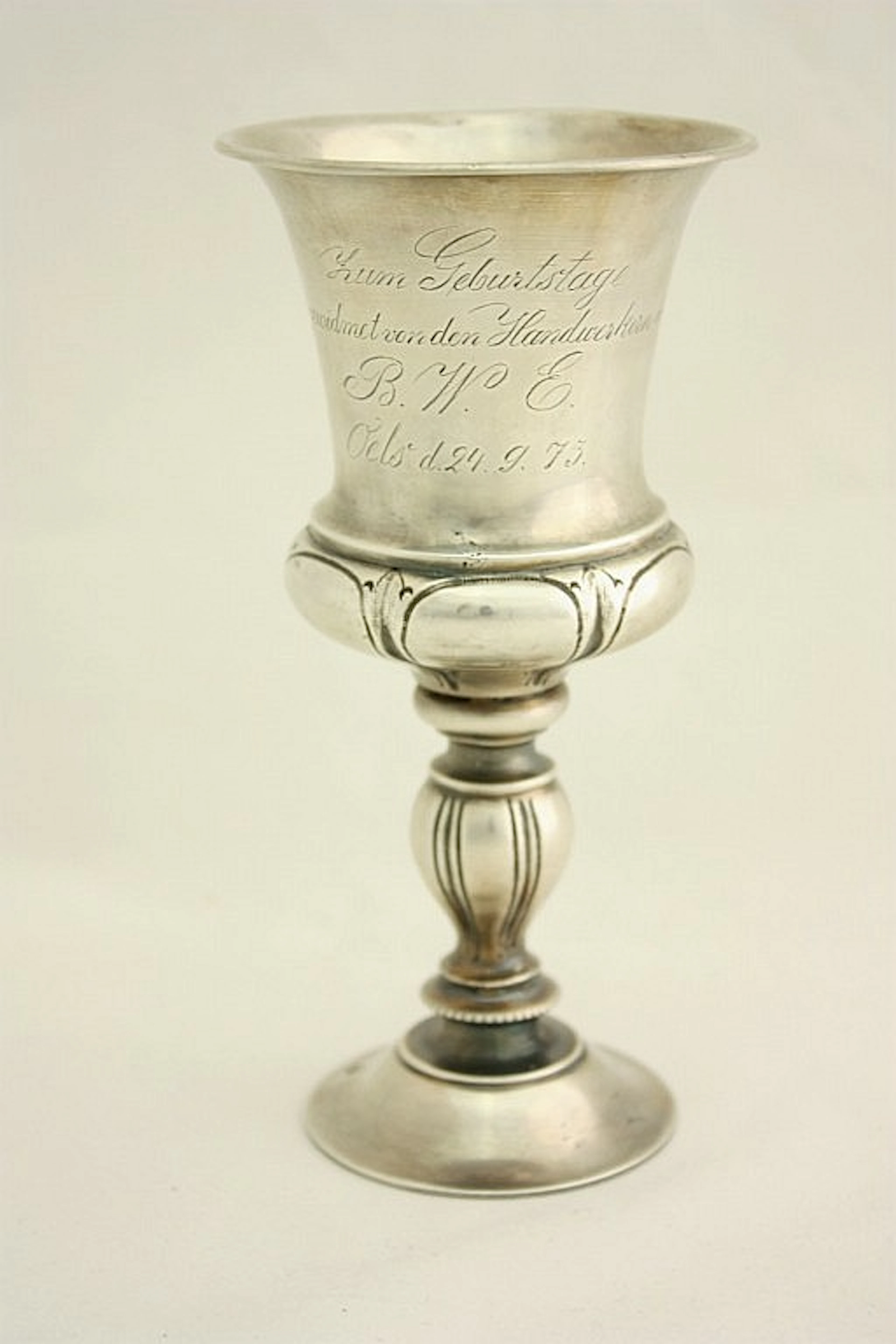 Beautiful Goblet for Passover - Silver 13 - Austria, 1852
