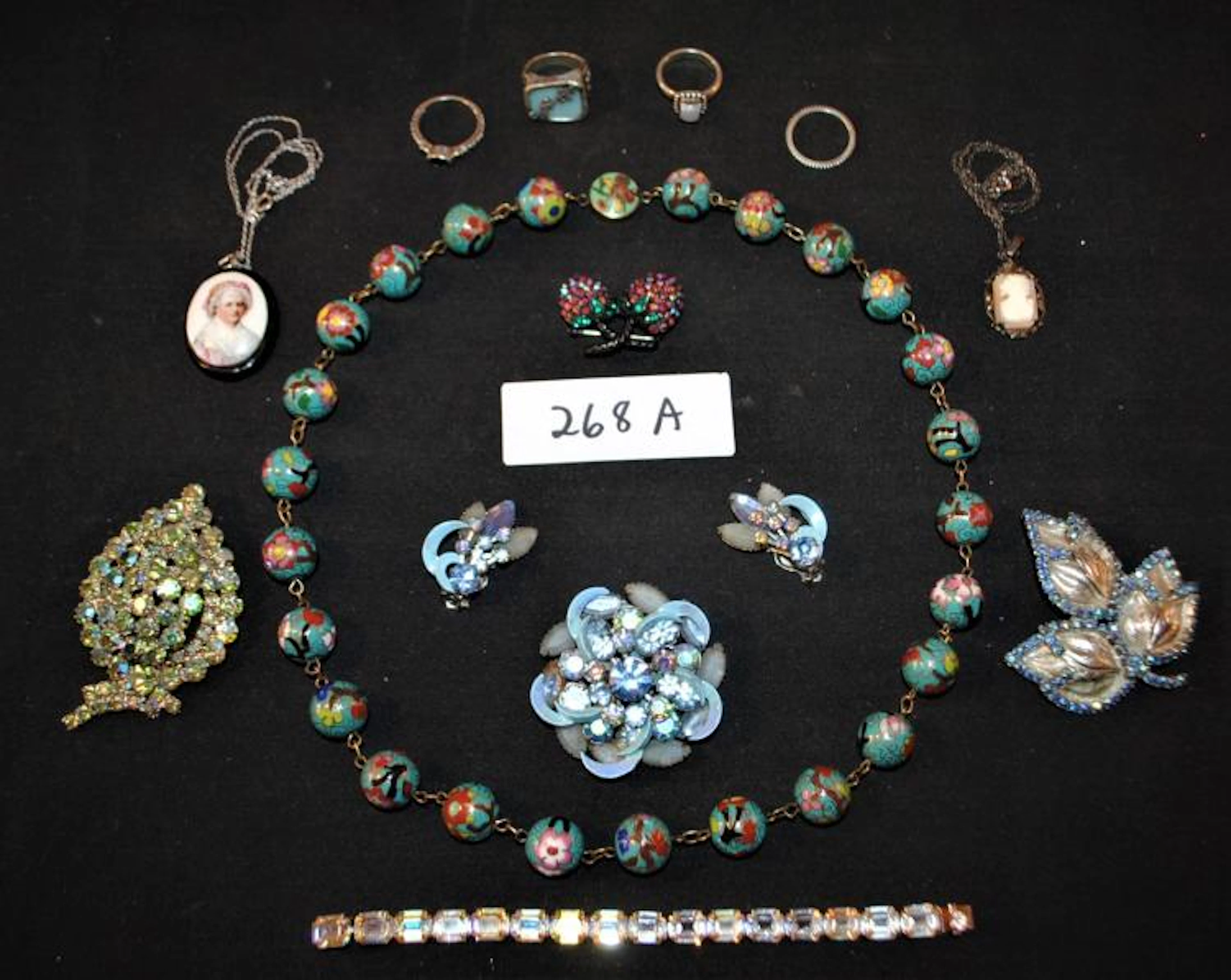 LADIES STERLING, WEISS AND VINTAGE JEWELRY