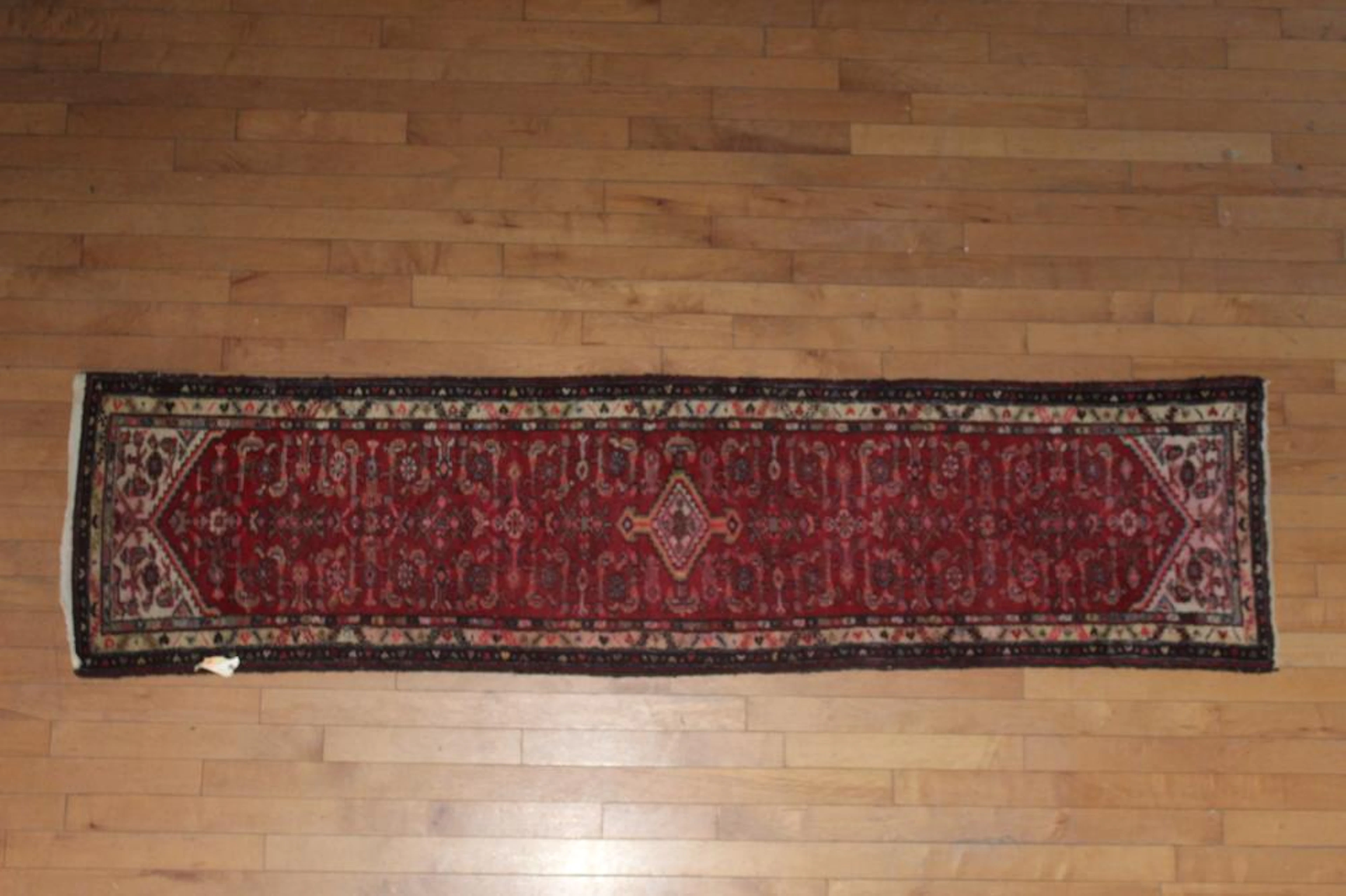 Approx. 2' x 9' Semi Antique Oriental Runner