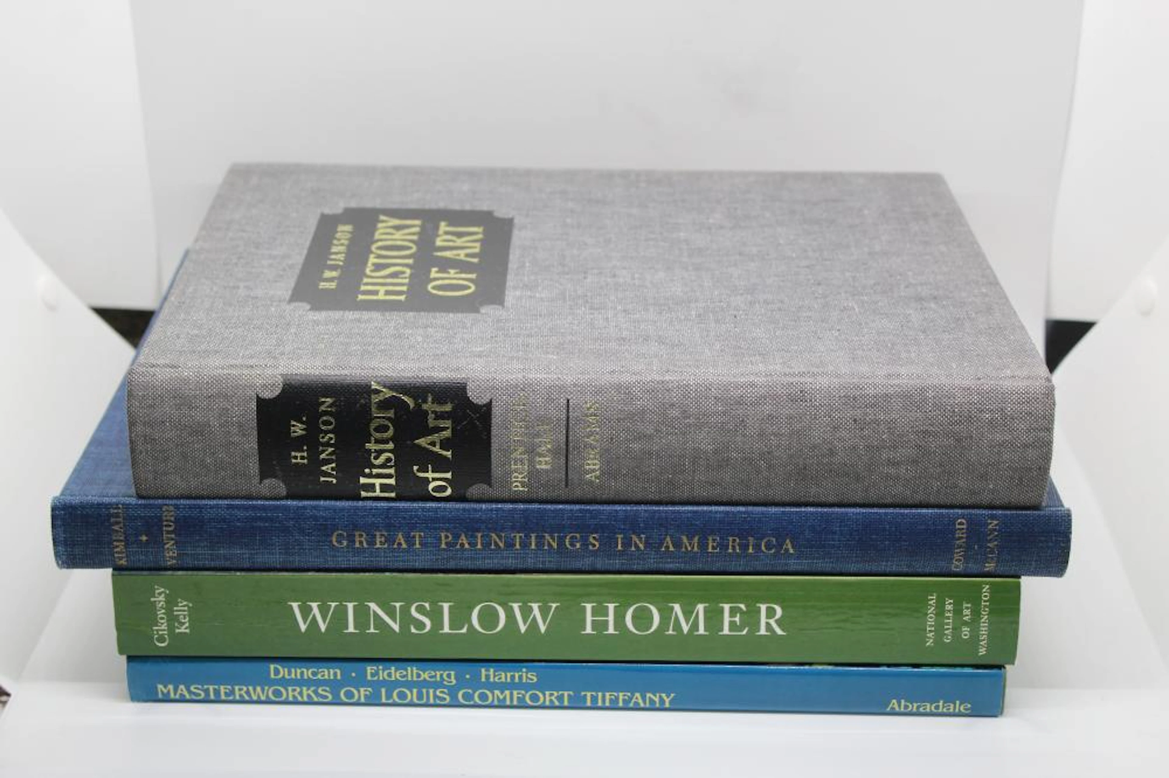 (4) Books About Famous Artists & Art History