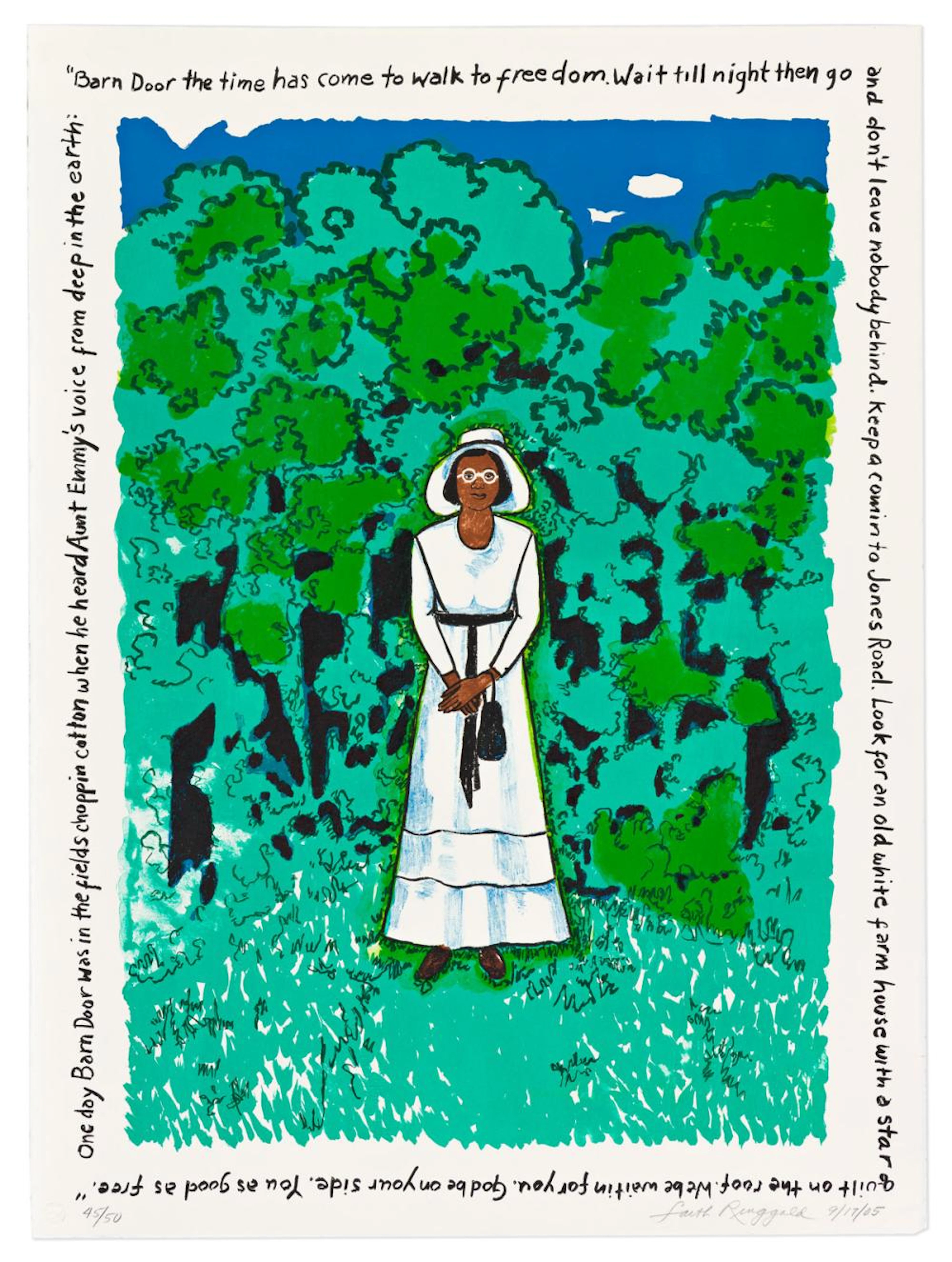 FAITH RINGGOLD (1930 - ) Aunt Emmy.