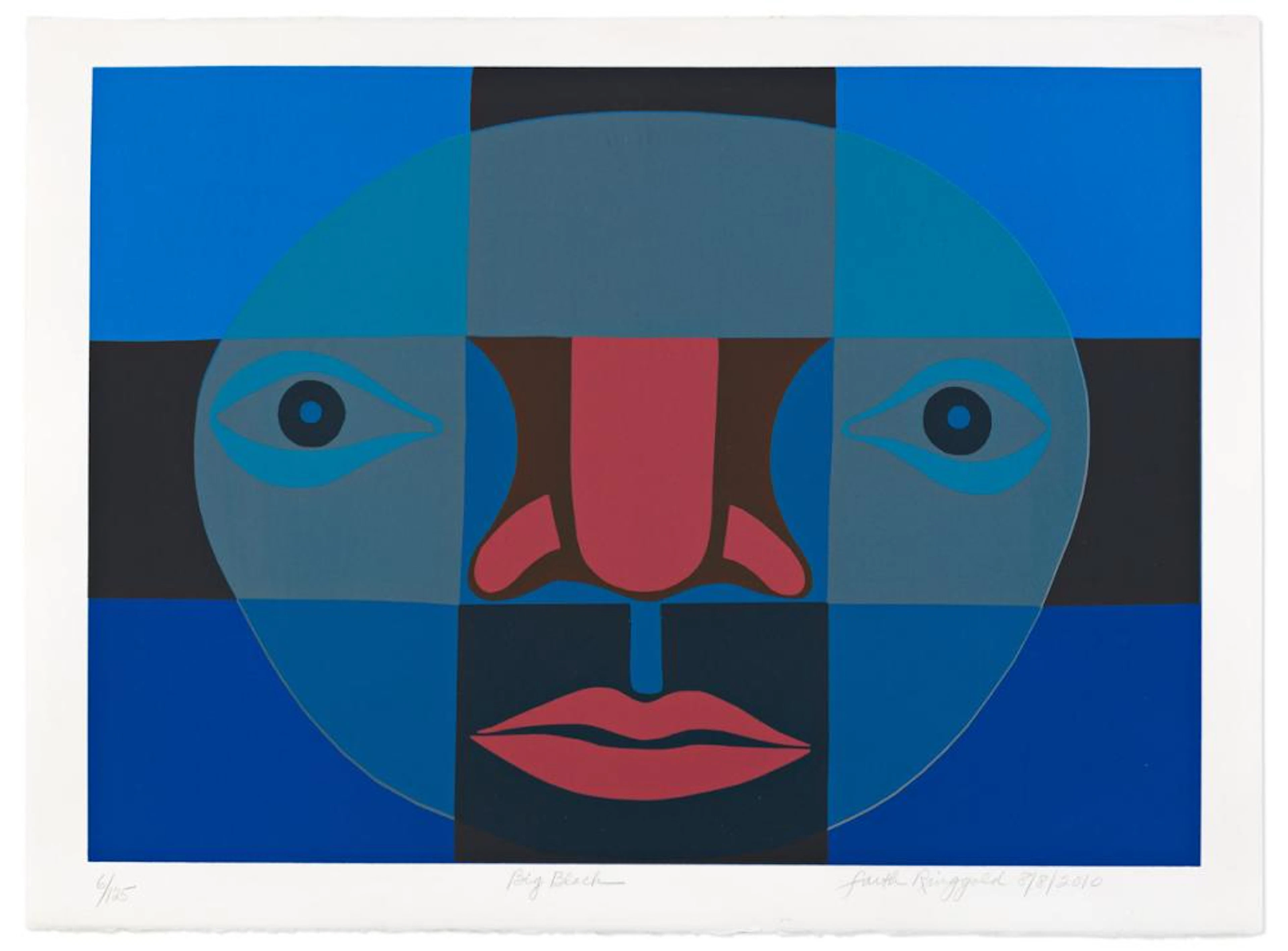 FAITH RINGGOLD (1930 - ) Big Black.