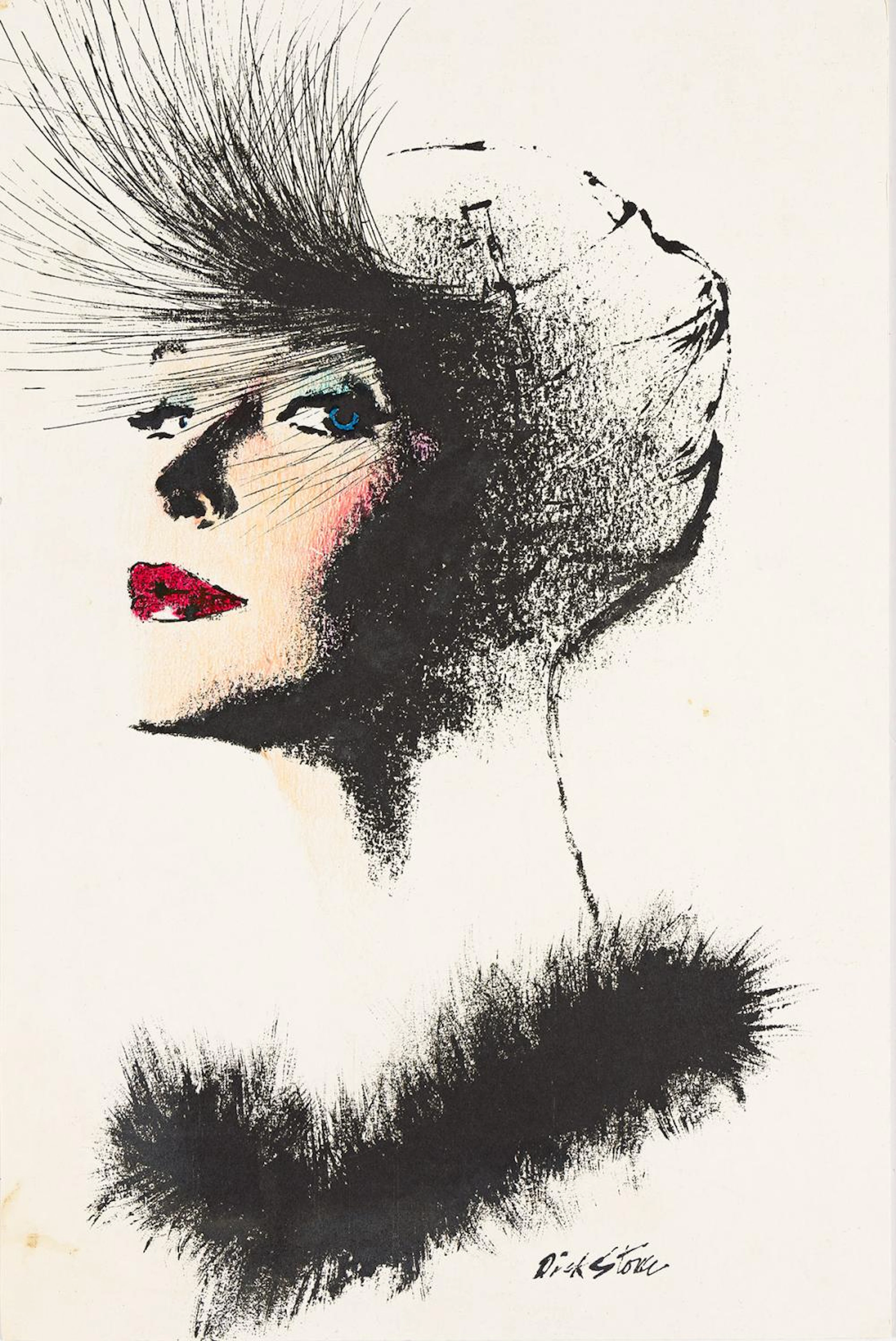 RICHARD STONE Portrait of Sara Thom.