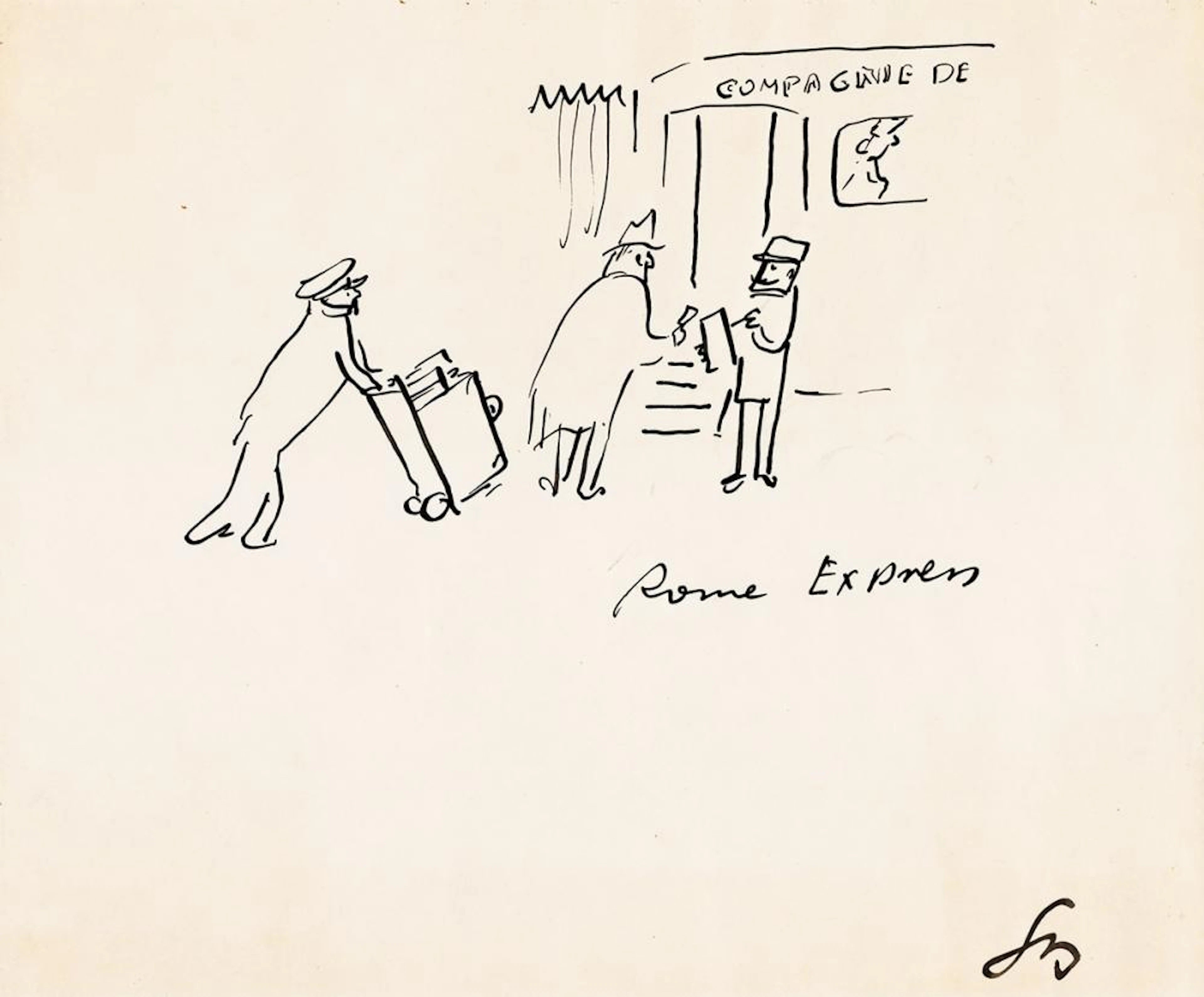 LUDWIG BEMELMANS "Rome Express."