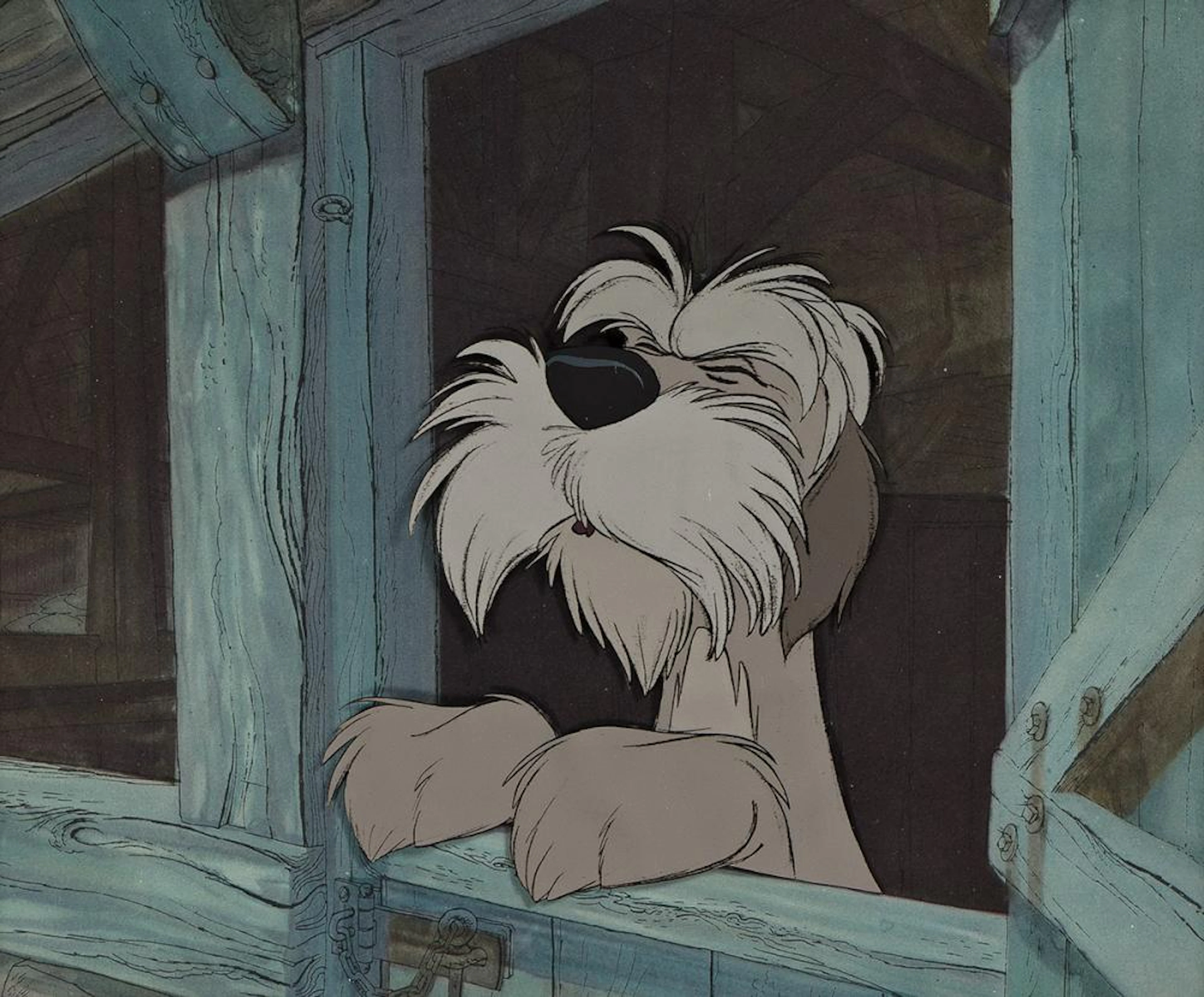 WALT DISNEY STUDIOS The Colonel Twilight bark sequence.