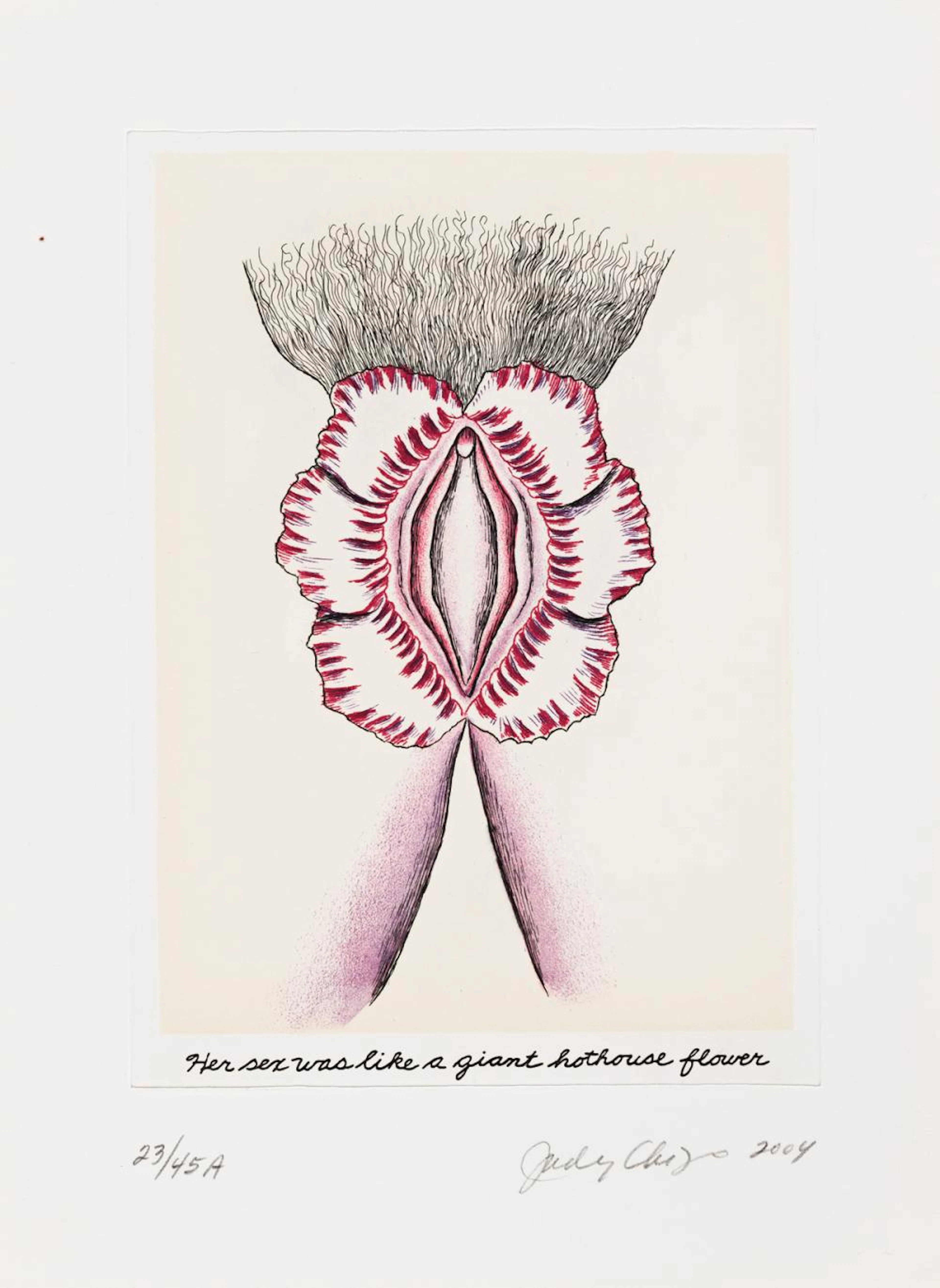 JUDY CHICAGO Nine Fragments from the Delta of Venus.