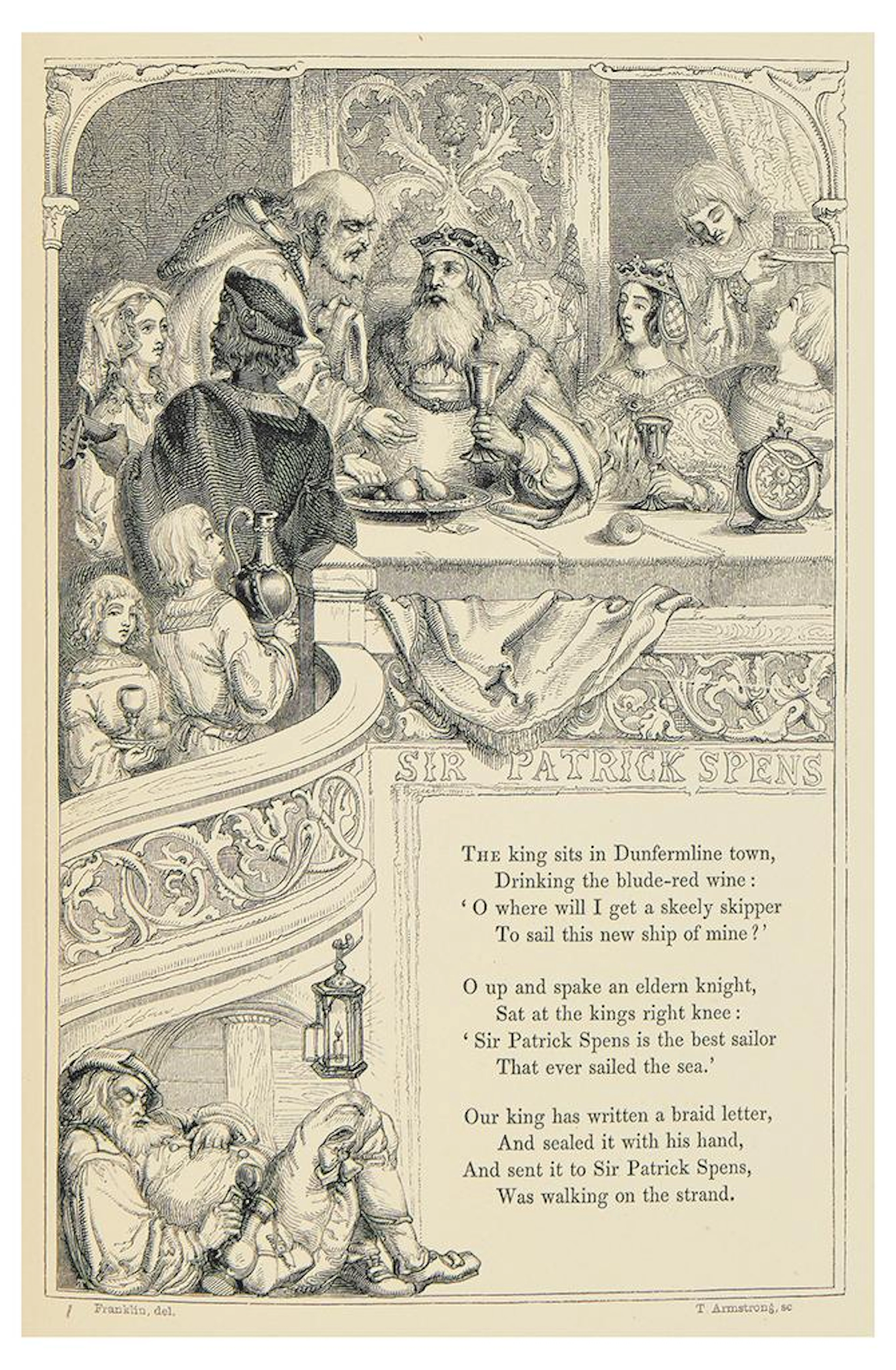 HALL, SAMUEL CARTER; editor. The Book of British Ballads.